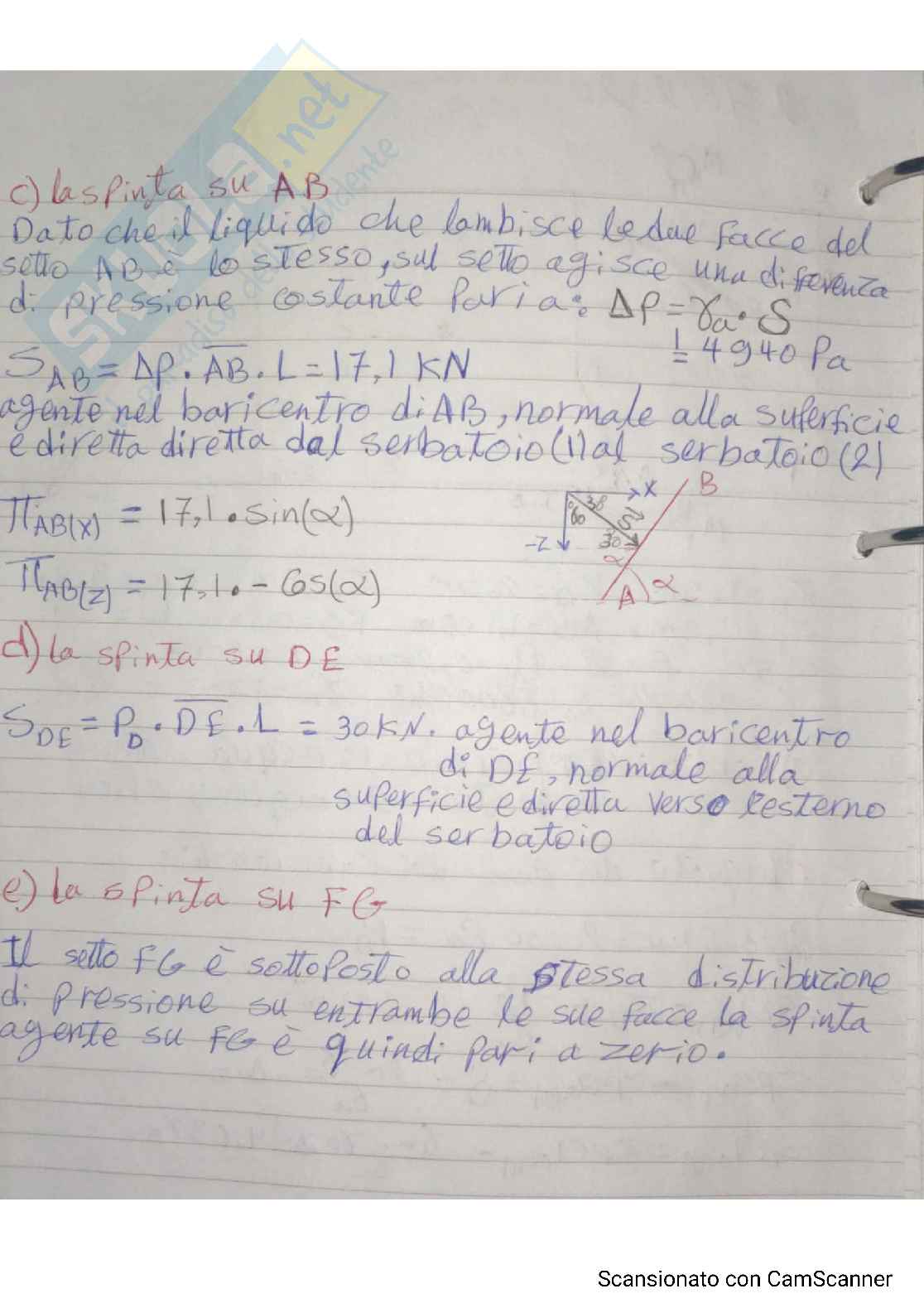 Esercizi svolti di Idraulica: idrostatica e idrodinamica Pag. 11