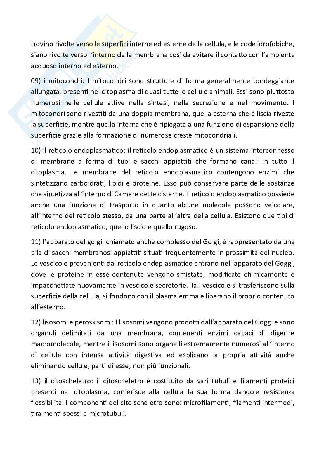 Paniere Zoologia  - Risposte aperte - aggiornato (2026) Pag. 6