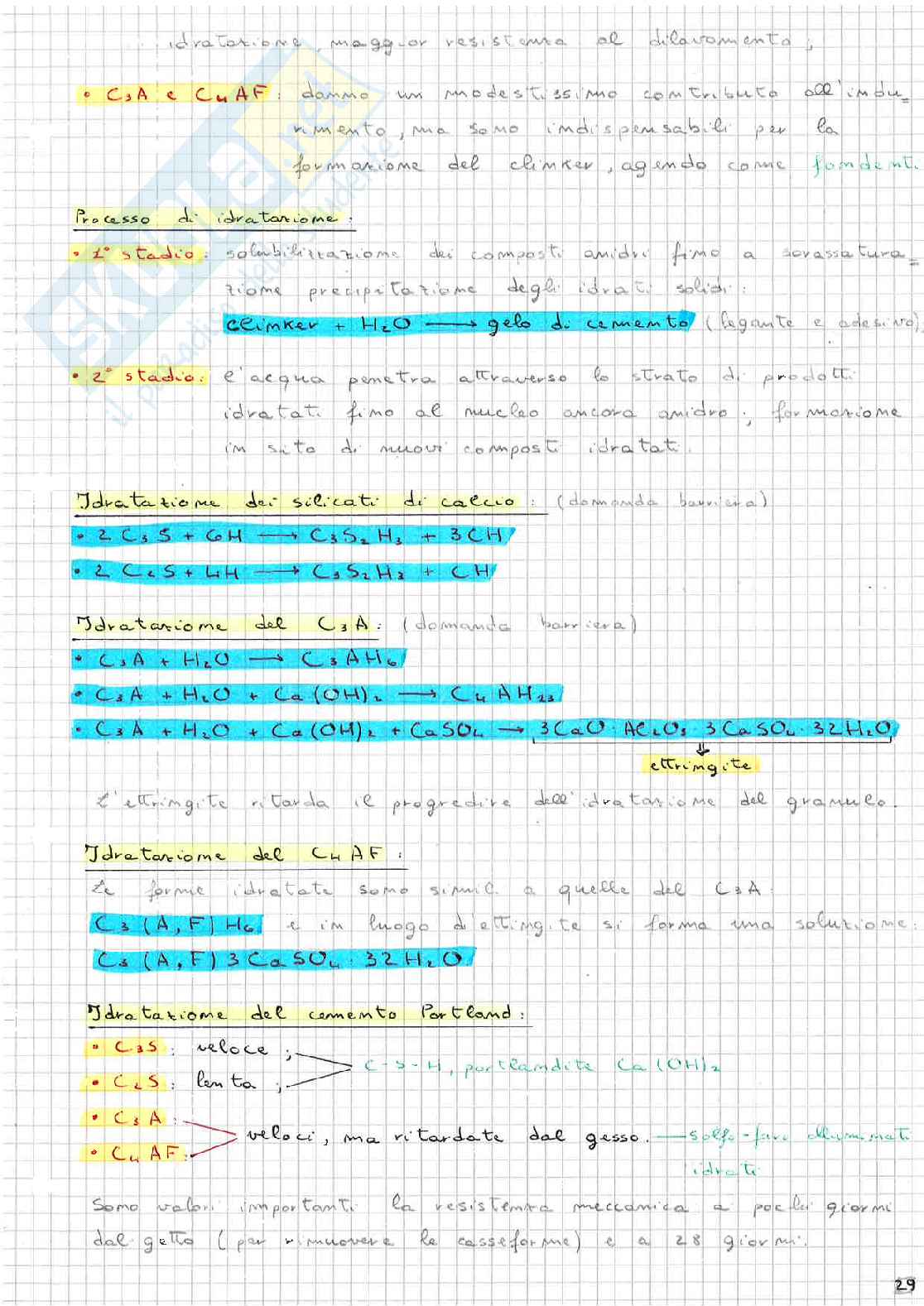 Chimica applicata ai Materiali - Nozioni di base sui materiali da costruzione Pag. 31