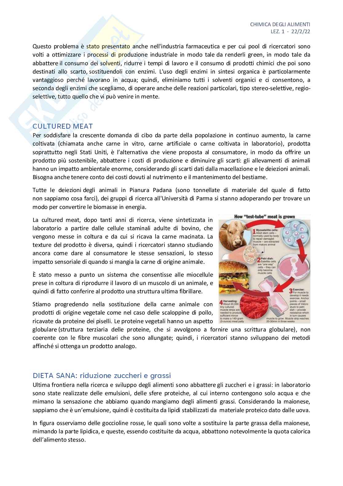 Chimica degli alimenti - parte 1 Pag. 6