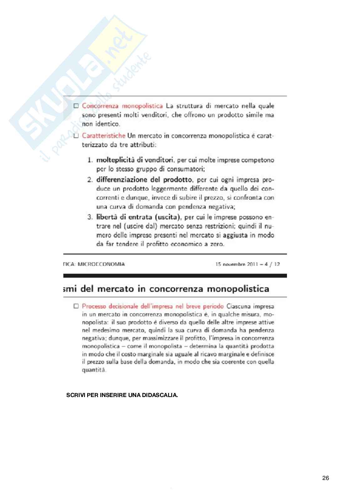 Microeconomia: preparazione dell'esame  Pag. 26