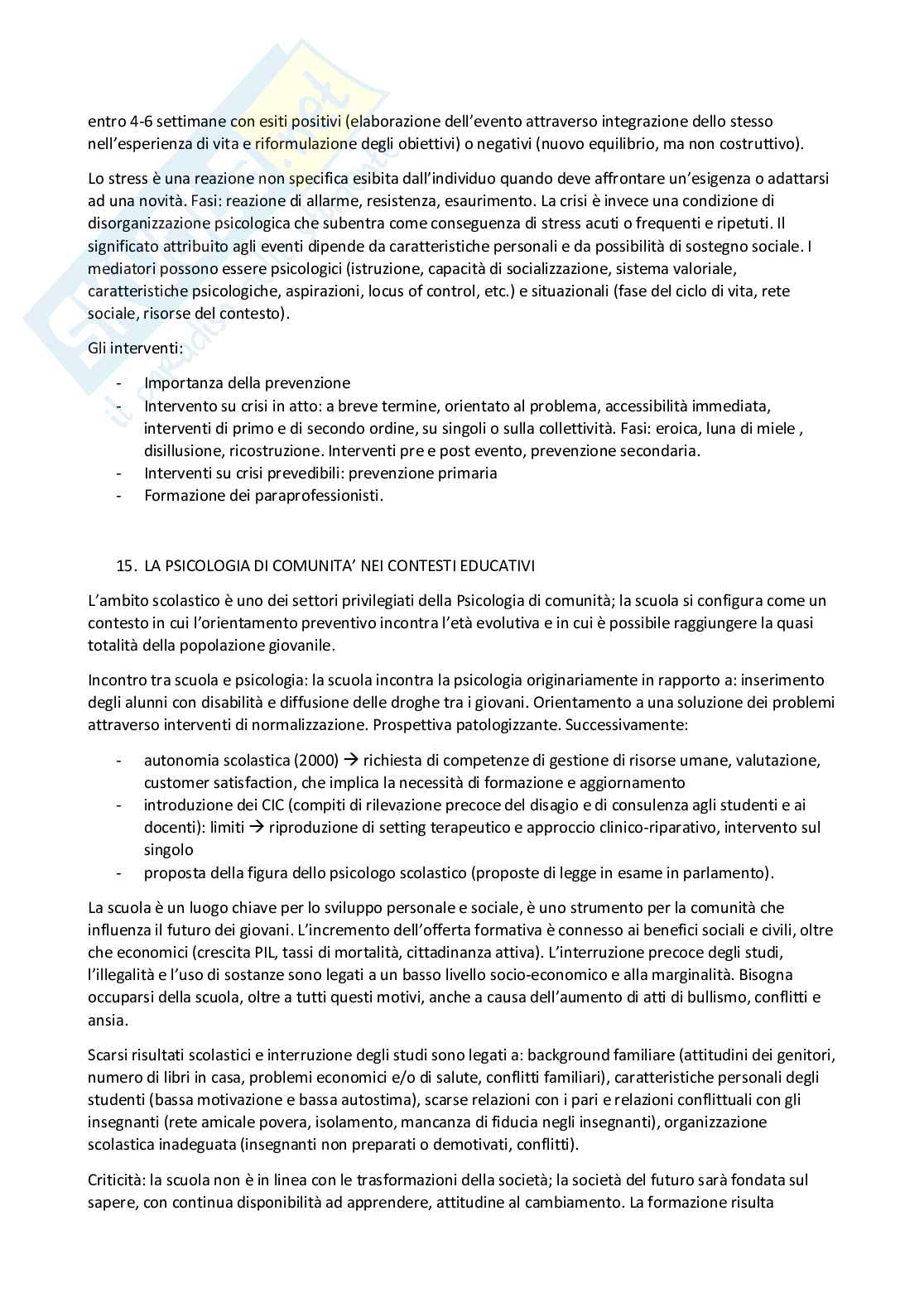  Appunti Psicologia di comunità Pag. 21