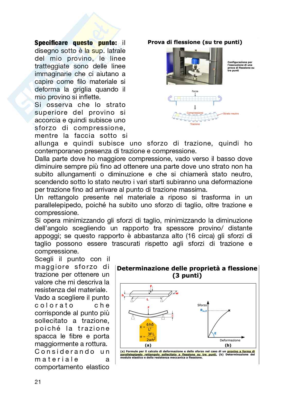 Prima parte di Scienza e tecnologia dei materiali Pag. 21