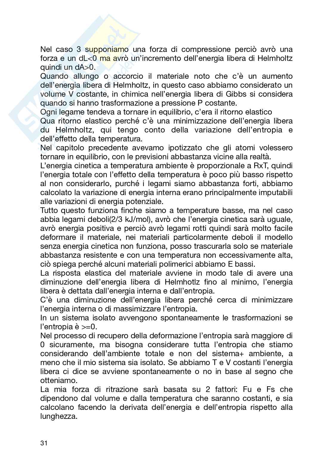 Prima parte di Scienza e tecnologia dei materiali Pag. 31