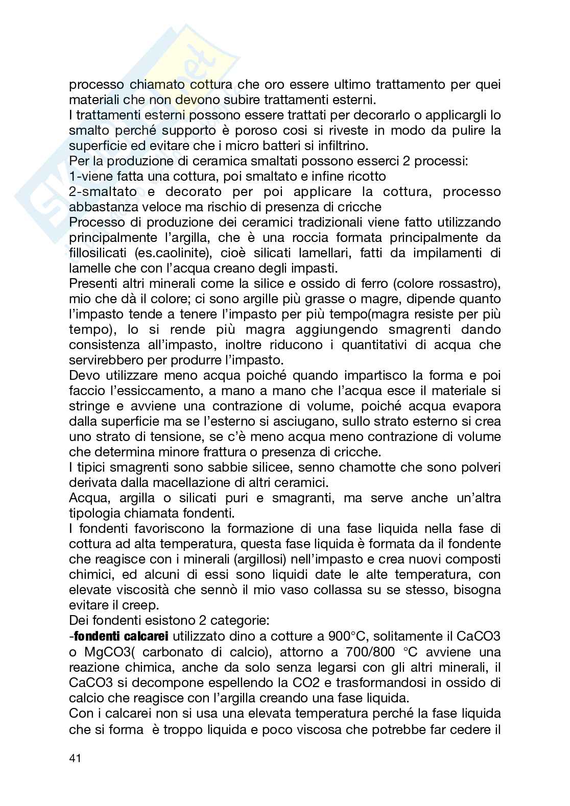 Prima parte di Scienza e tecnologia dei materiali Pag. 41