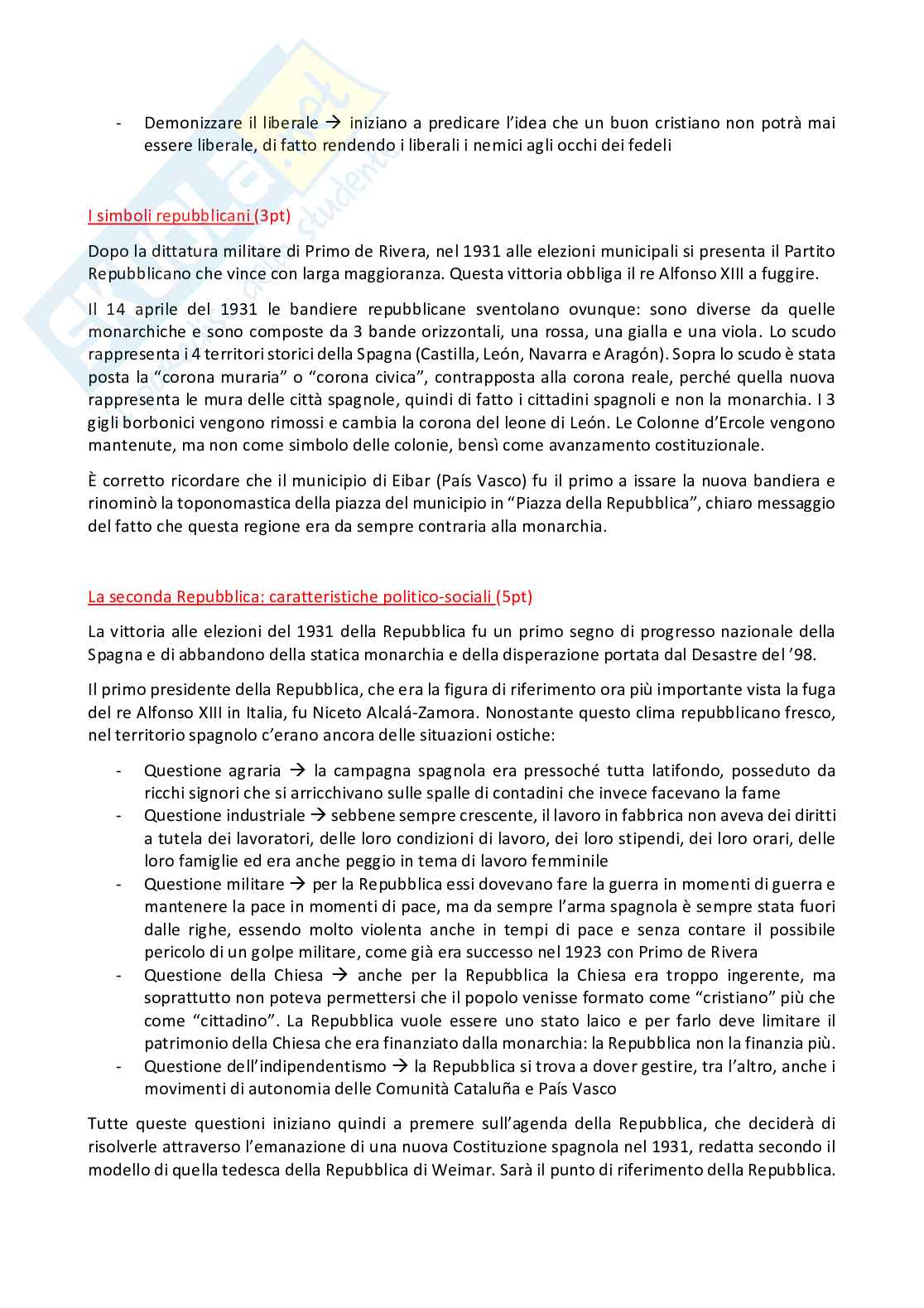 Appunti di Cultura spagnola I (a.a. 21-22) Pag. 11
