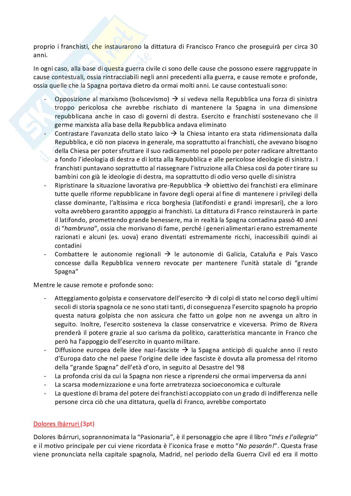 Appunti di Cultura spagnola I (a.a. 21-22) Pag. 21