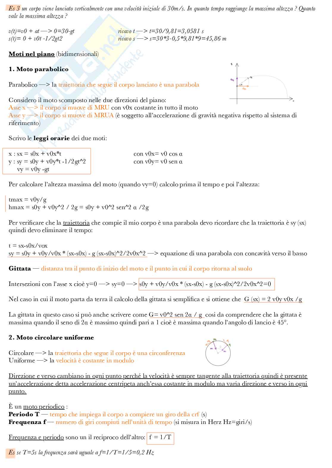 Appunti di Fisica - parte 1  Pag. 6