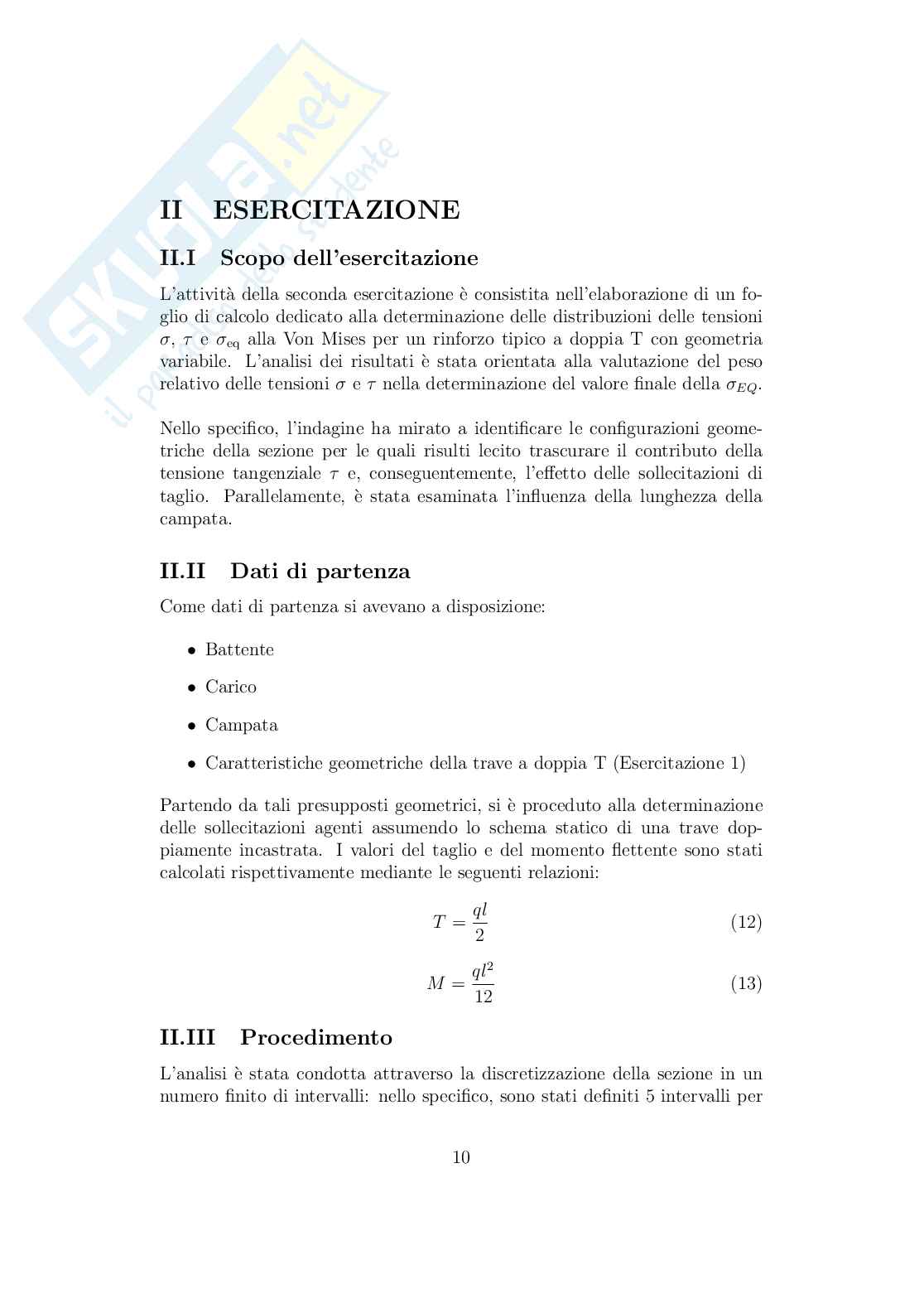 Relazione completa sulle Esercitazioni di Costruzioni navali 2 Pag. 11