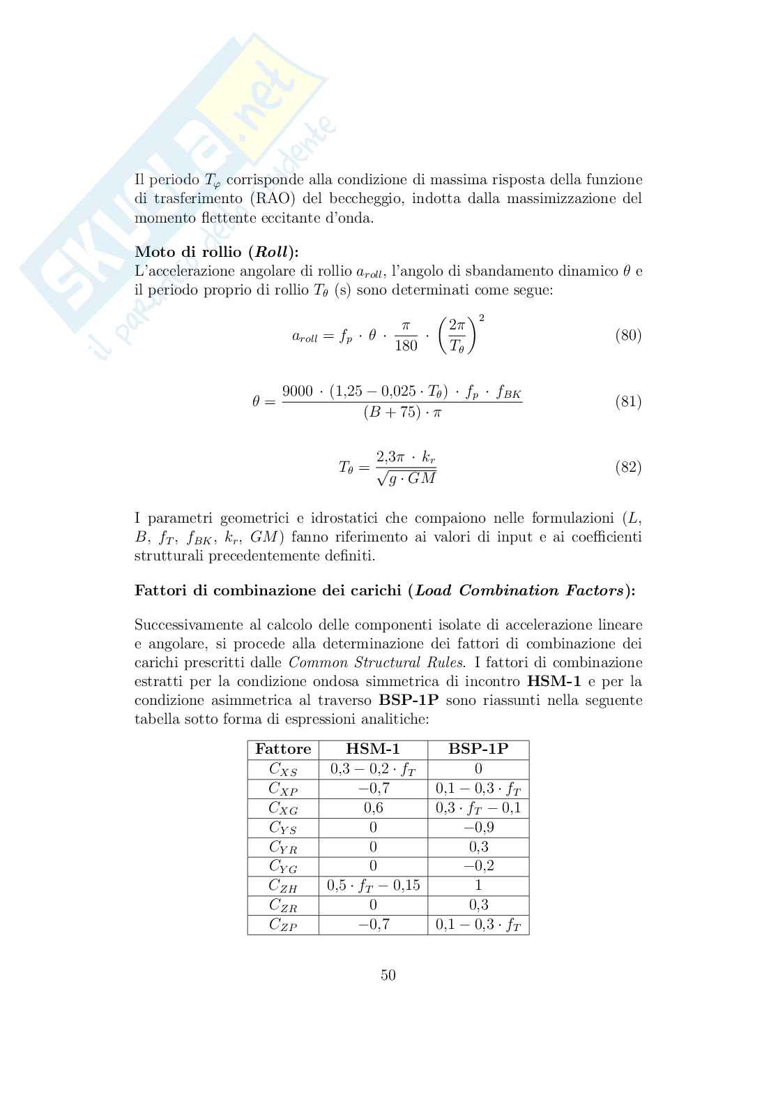 Relazione completa sulle Esercitazioni di Costruzioni navali 2 Pag. 51