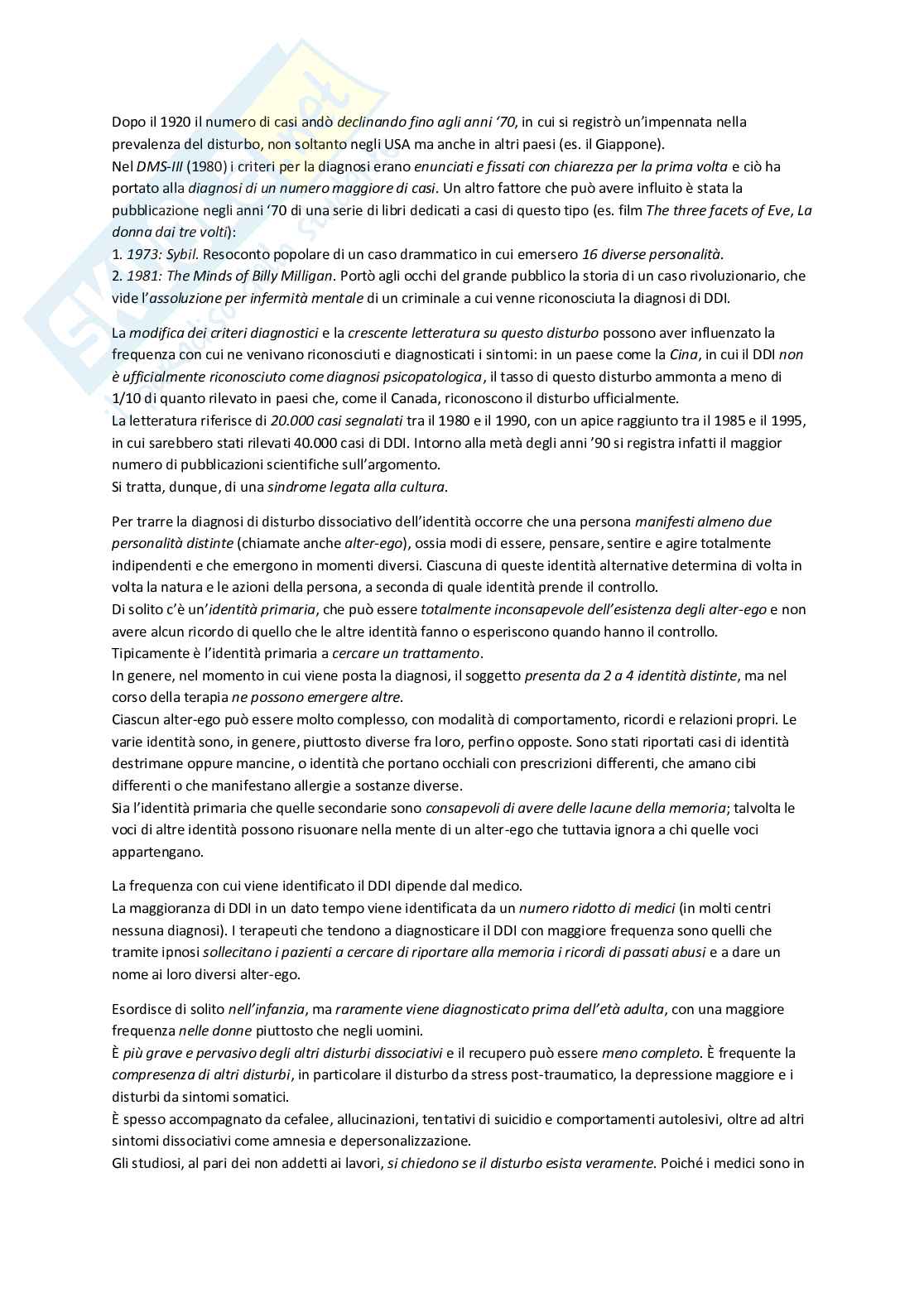 Appunti Psicologia clinica Pag. 41
