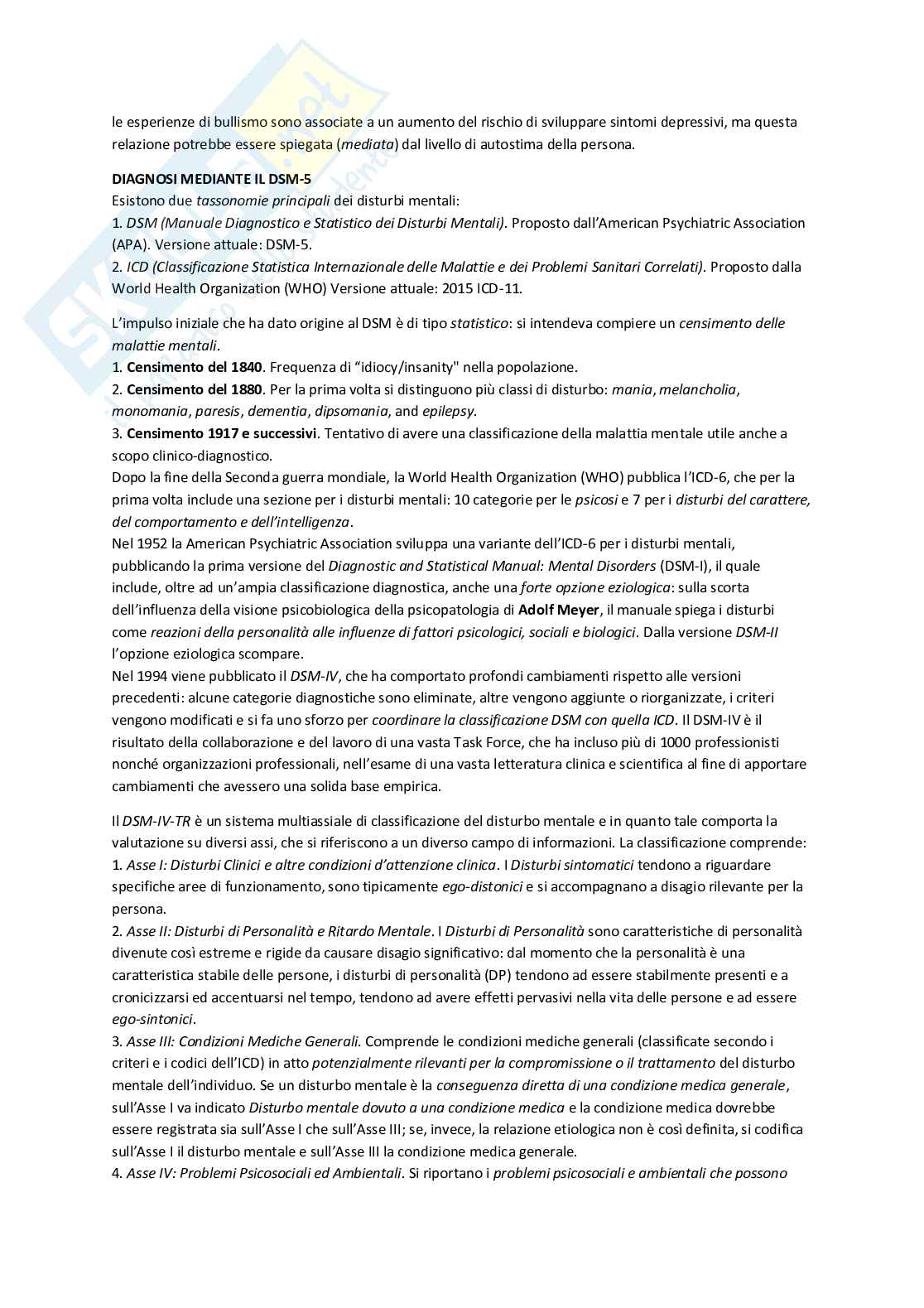 Appunti Psicologia clinica Pag. 6