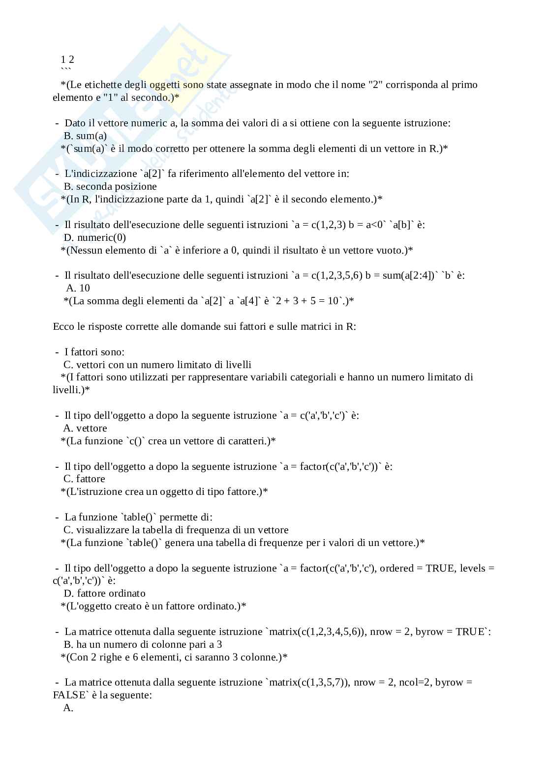 Paniere domande esame Programmazione 2 Pag. 41