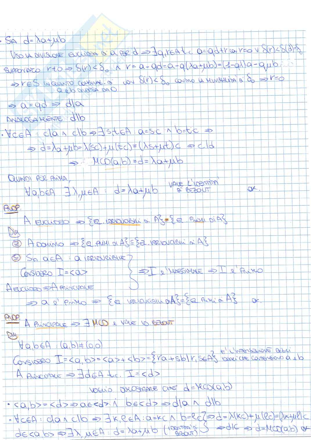 Algebra II  - anelli Pag. 26