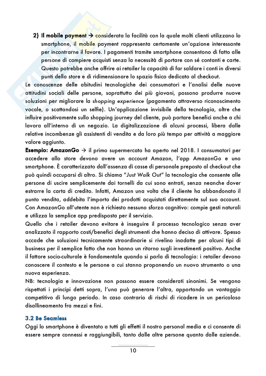 Riassunto esame Social media e comunicazione transmediale, Prof. Rossi Simone, libro consigliato Retail 4.0, Kotler, Stigliano Pag. 11