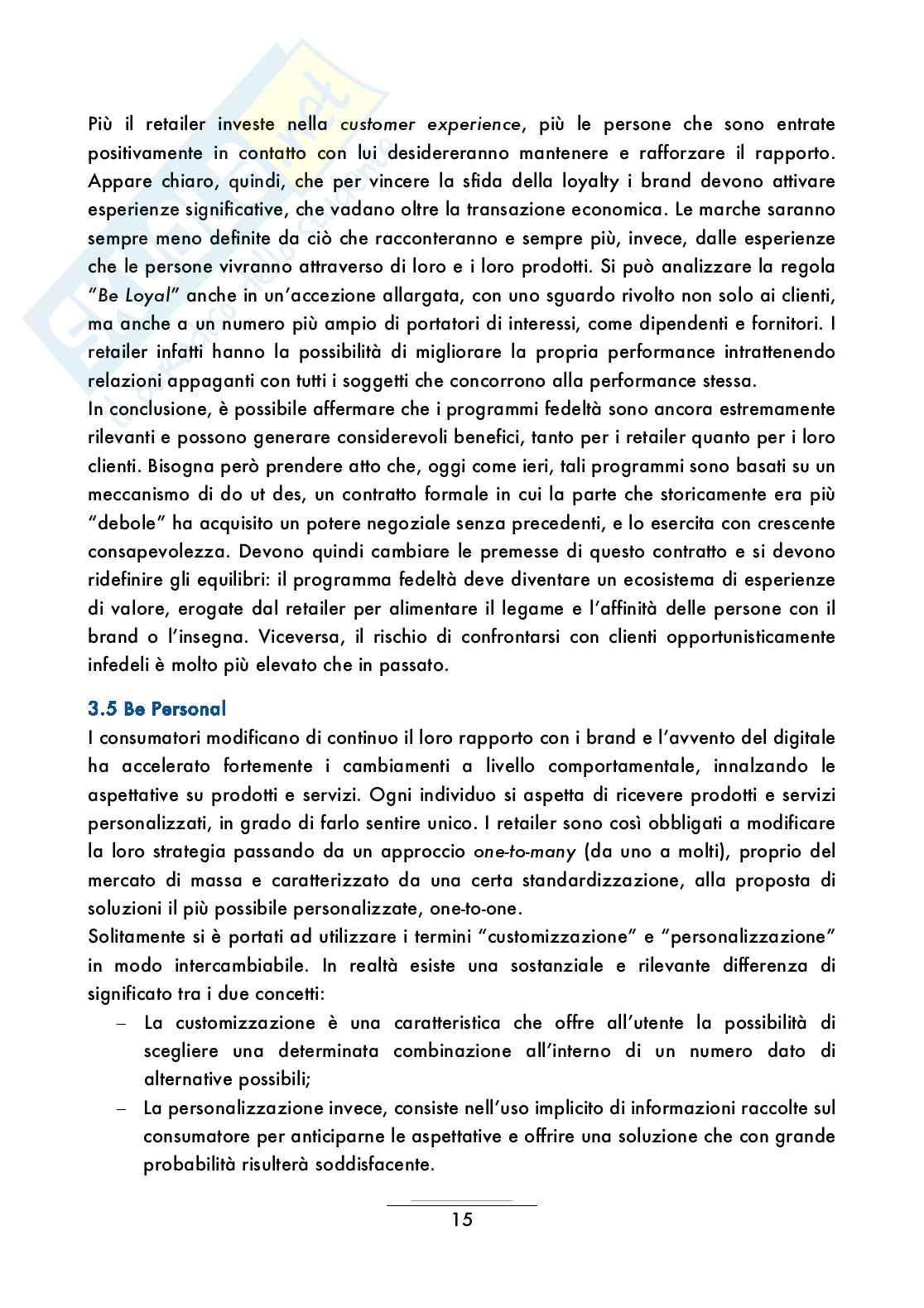 Riassunto esame Social media e comunicazione transmediale, Prof. Rossi Simone, libro consigliato Retail 4.0, Kotler, Stigliano Pag. 16