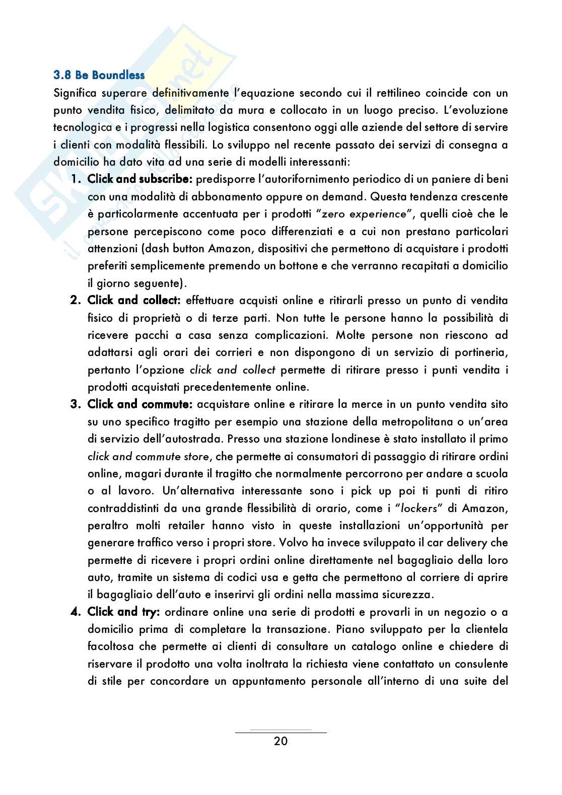 Riassunto esame Social media e comunicazione transmediale, Prof. Rossi Simone, libro consigliato Retail 4.0, Kotler, Stigliano Pag. 21