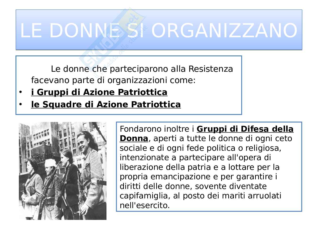 Donna e  ruolo nella società, tesina Pag. 11