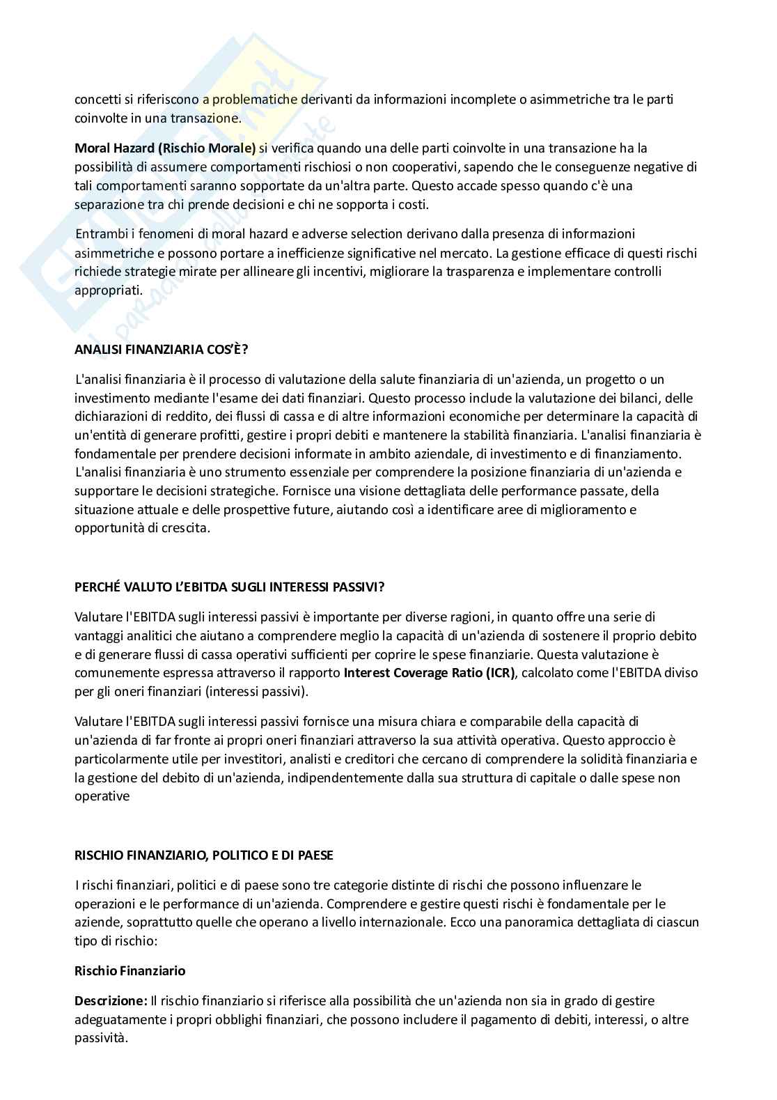 Mercati finanziari Pag. 21
