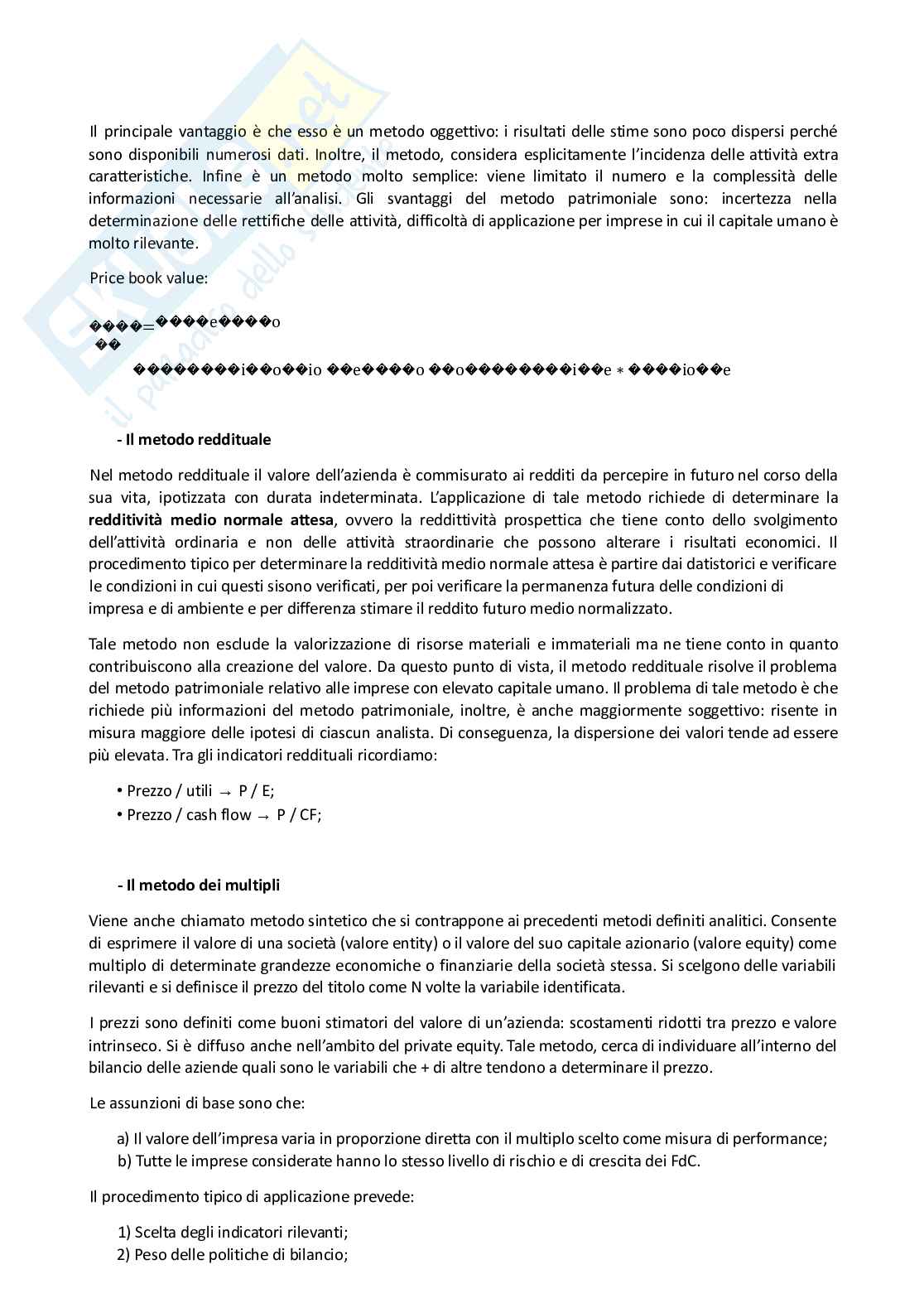 Mercati finanziari Pag. 6