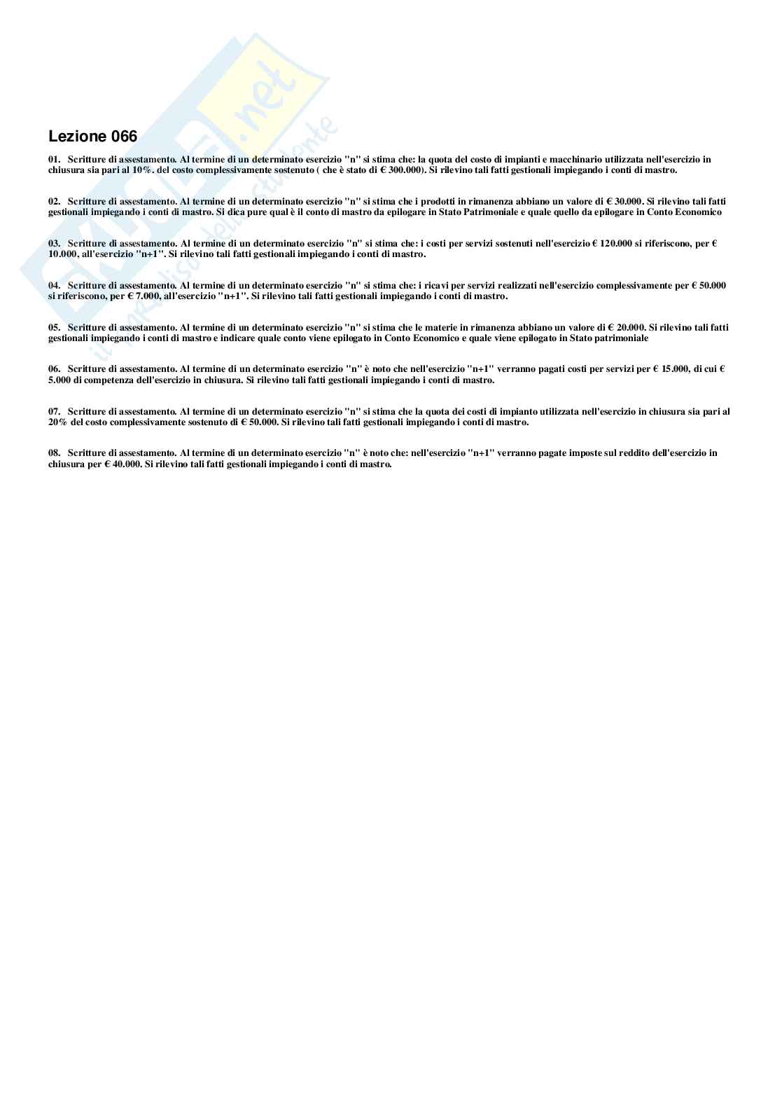 Paniere Economia aziendale Pag. 76