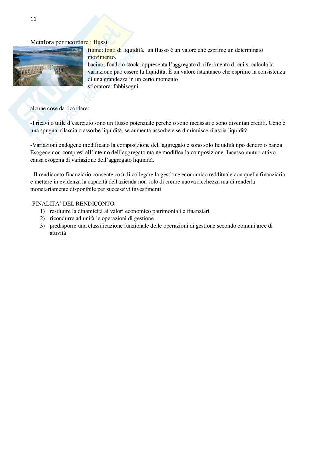 Riassunto esame bilancio analisi economico finanziaria, prof. Sostero, libro consigliato L' analisi economico-finanziaria di bilancio Pag. 11