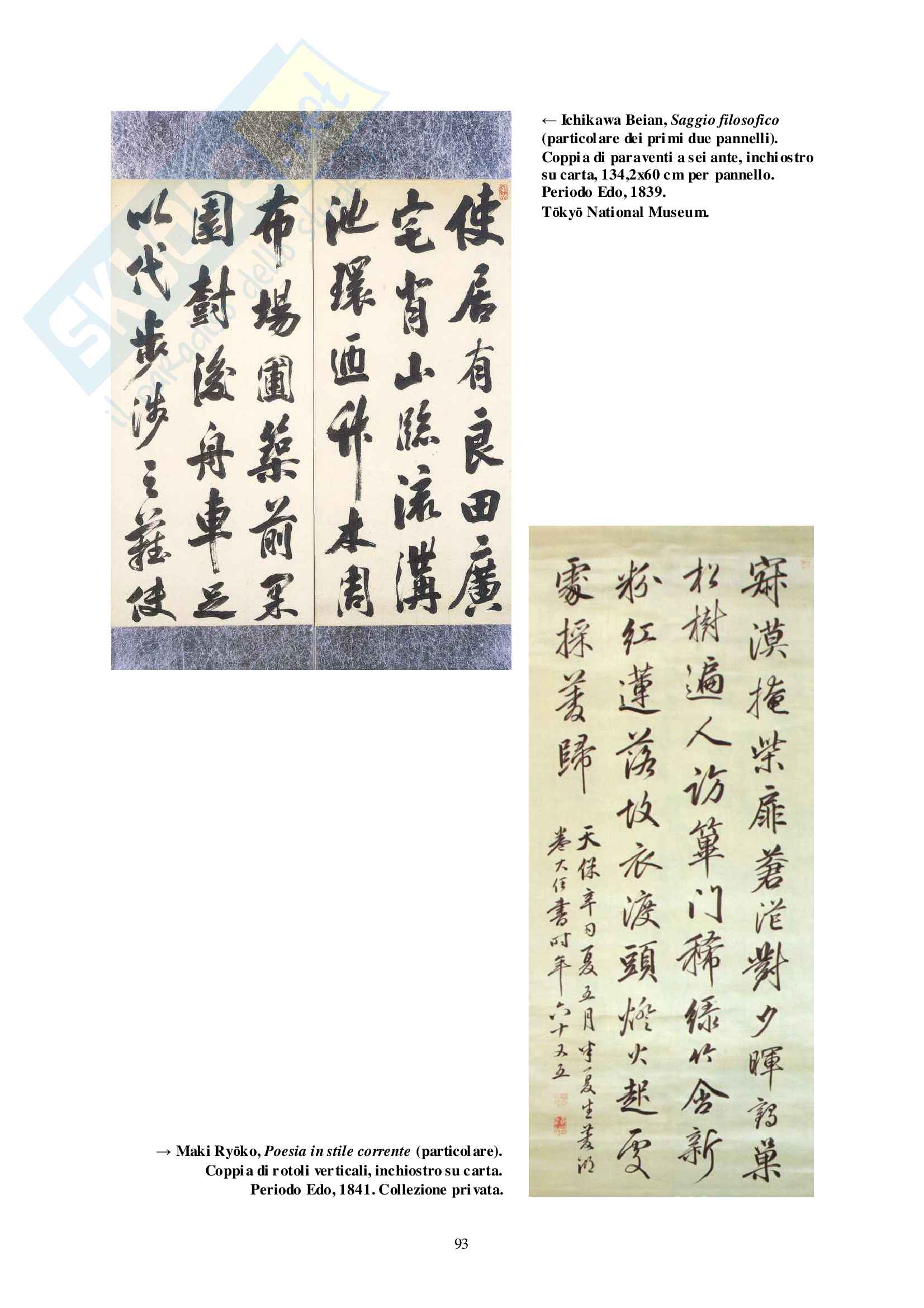 Shodo. La Via della Scrittura - tesi di laurea magistrale Pag. 96