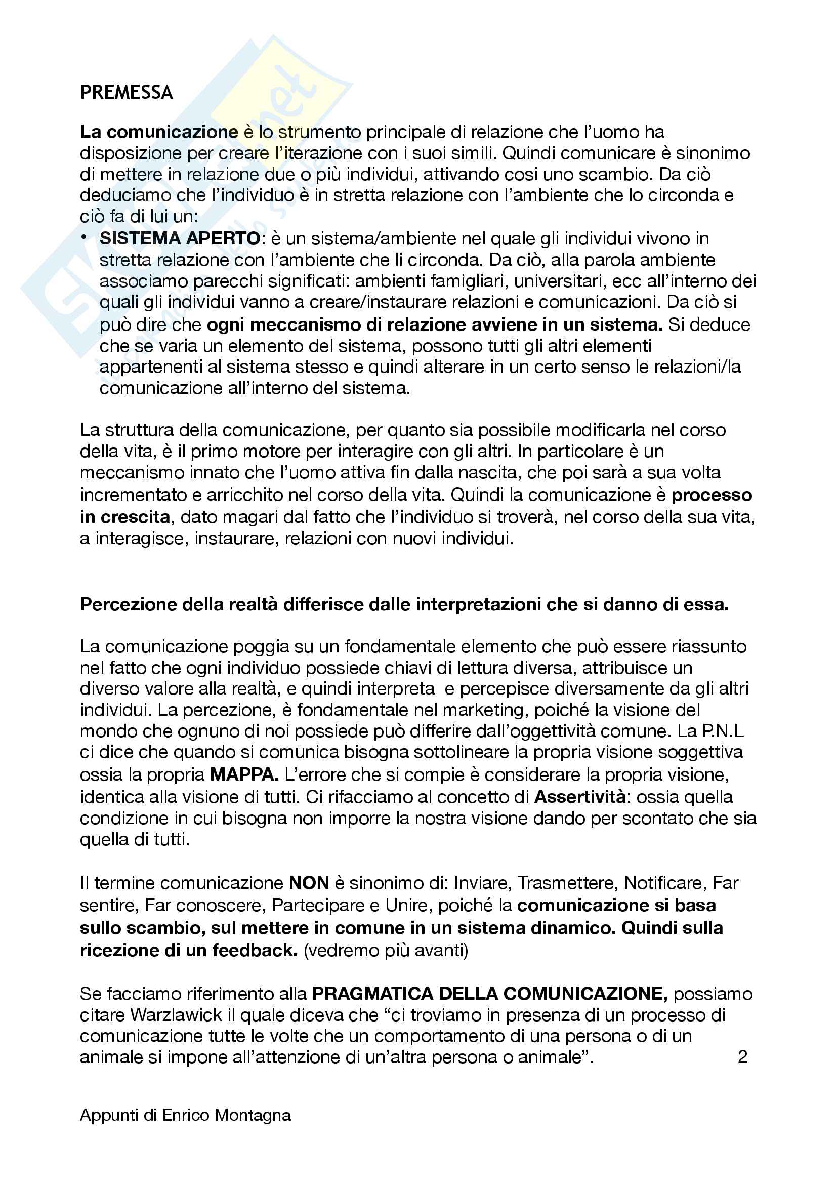 Economia e tecnica della comunicazione Pag. 2