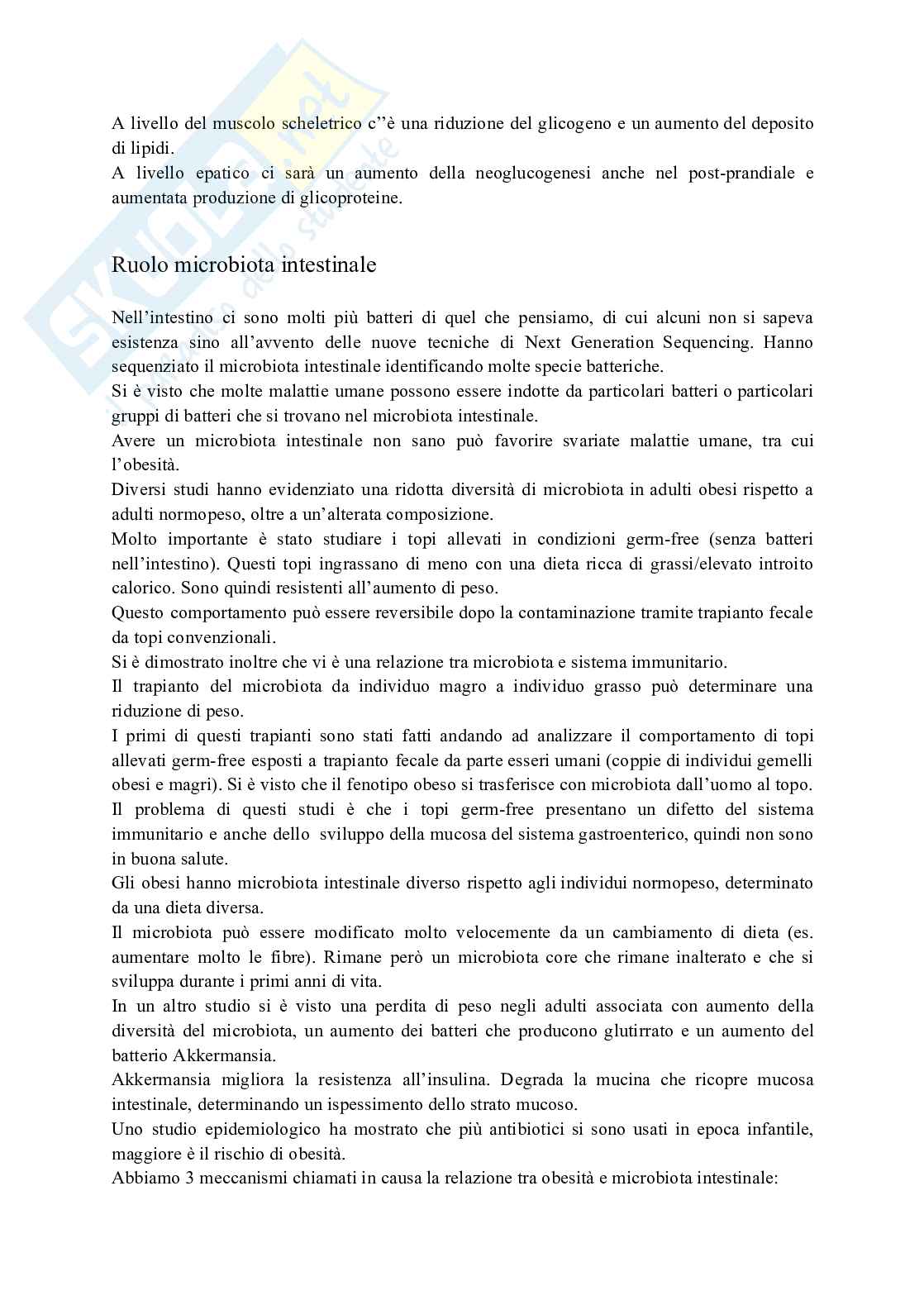 Patogenicità dell'obesità e le varie conseguenze fisiopatologiche sull'organismo Pag. 21