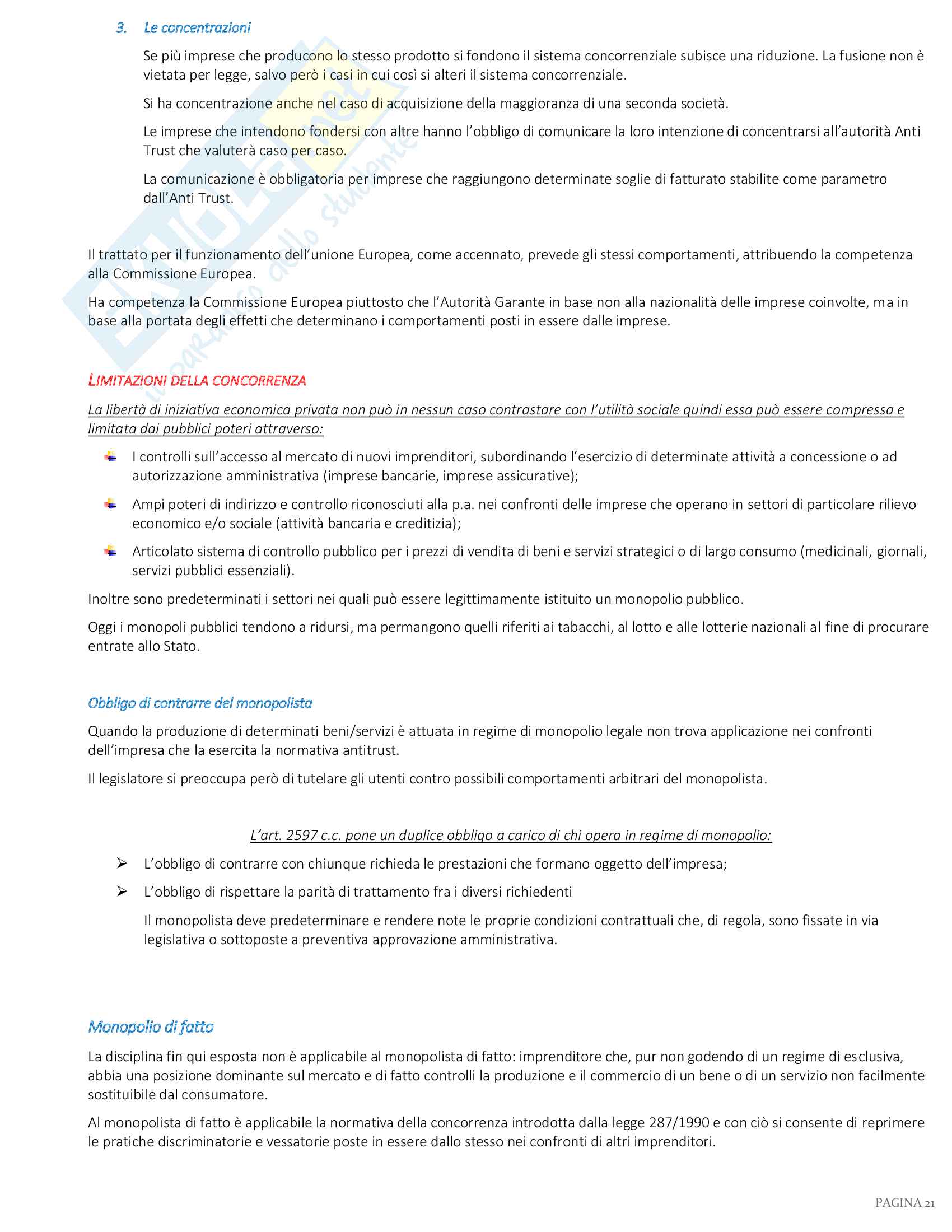 Diritto Commerciale A A 2014 2015 Pag. 21