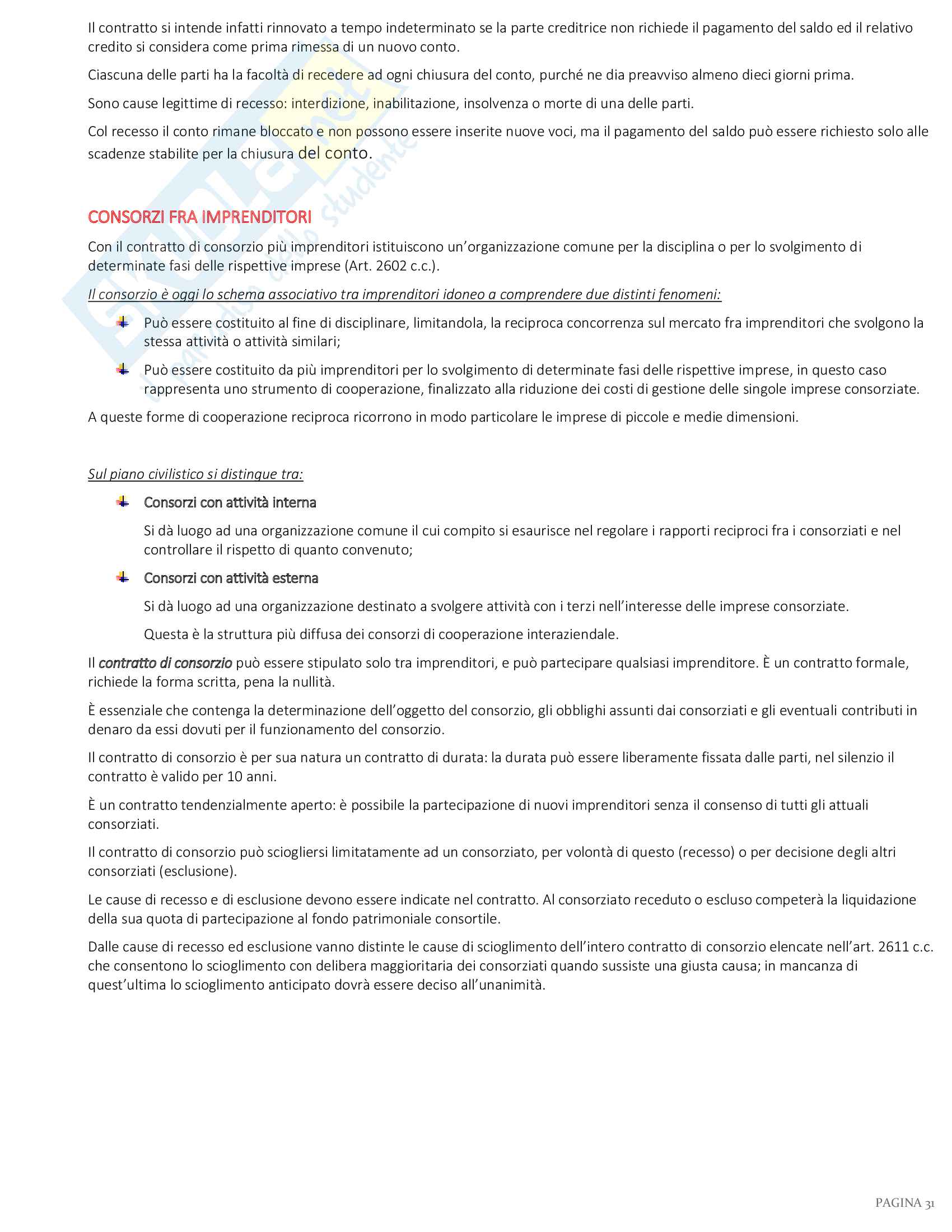 Diritto Commerciale A A 2014 2015 Pag. 31