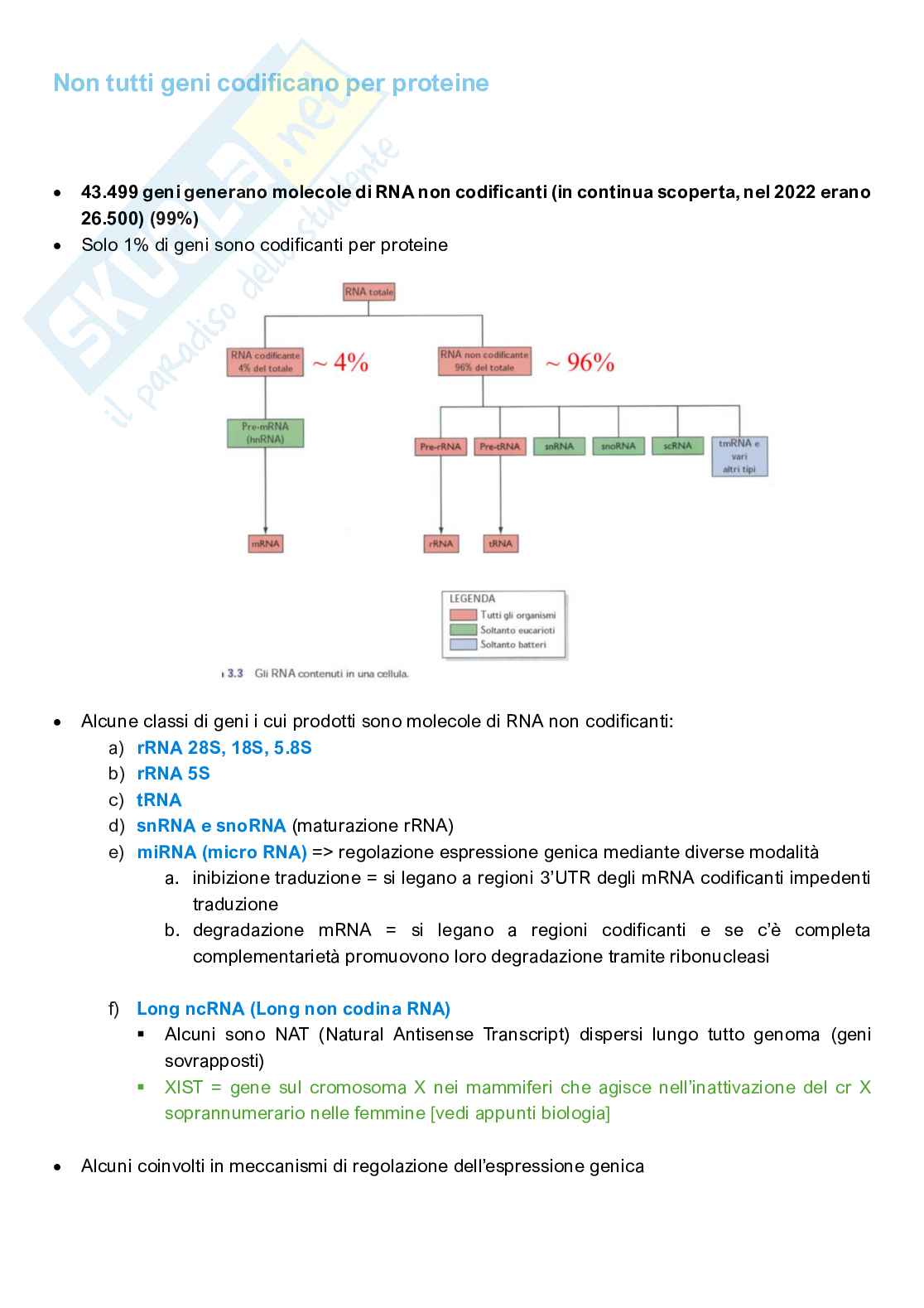 Appunti completi di Genetica e genomica  Pag. 76