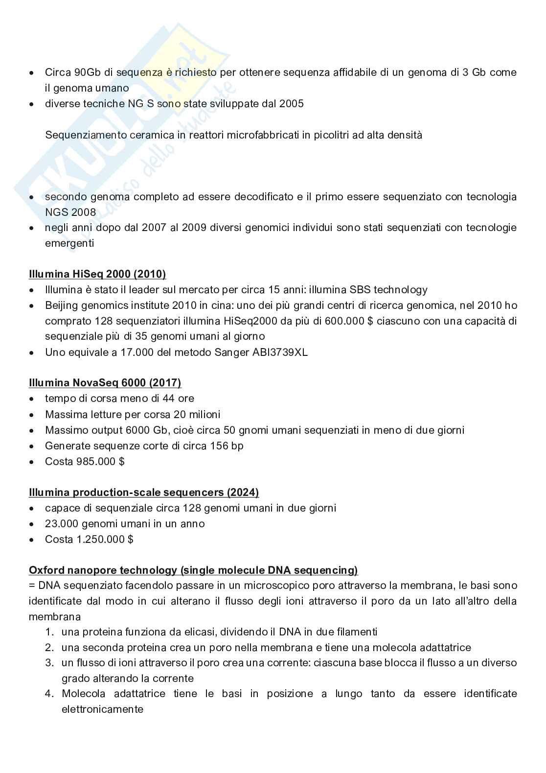 Appunti completi di Genetica e genomica  Pag. 91