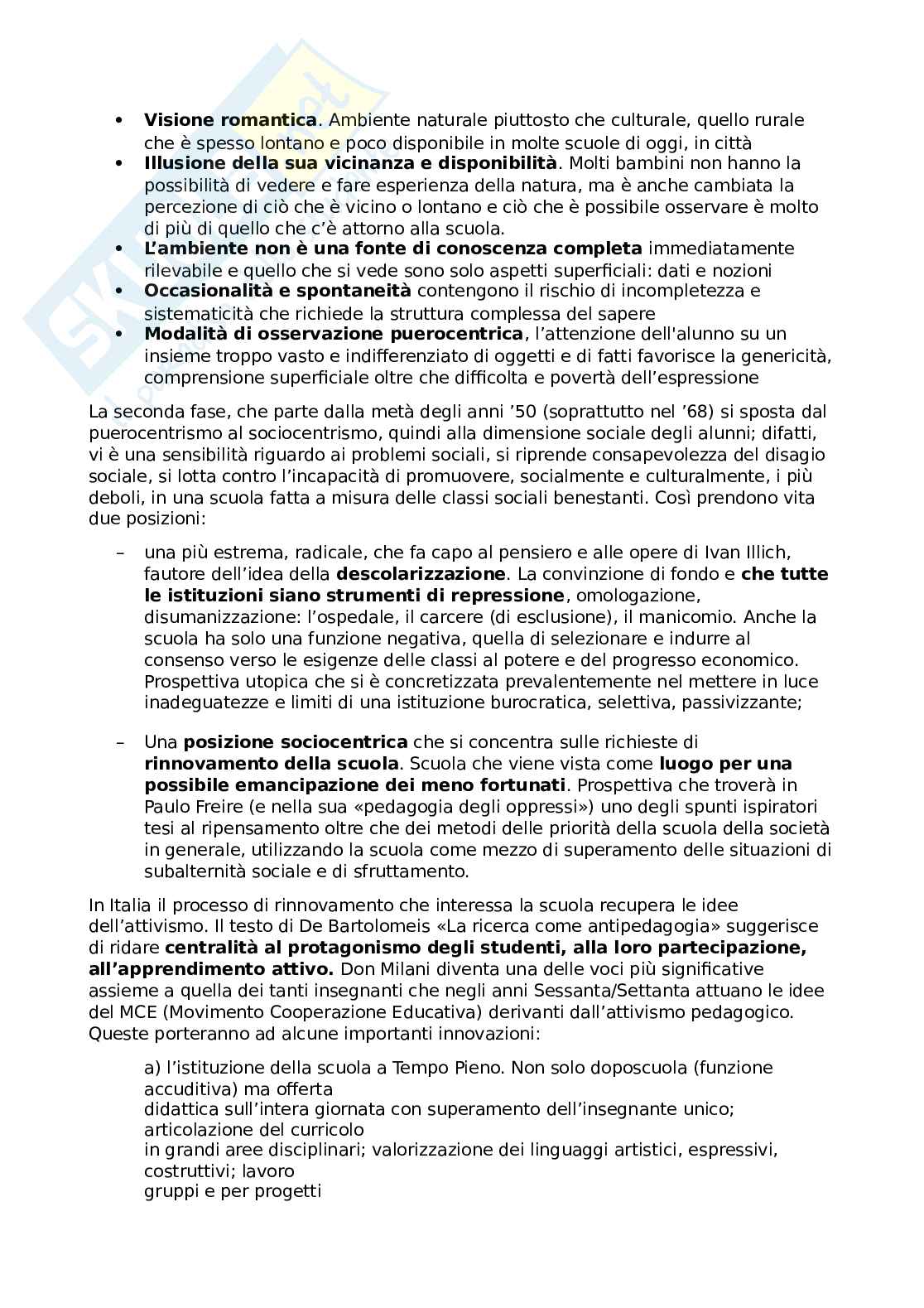 Riassunto esame Didattica generale, Prof. Bongiovanni Giovanni, libro consigliato La sfida dell'insegnamento , Italo Fiorin Pag. 6