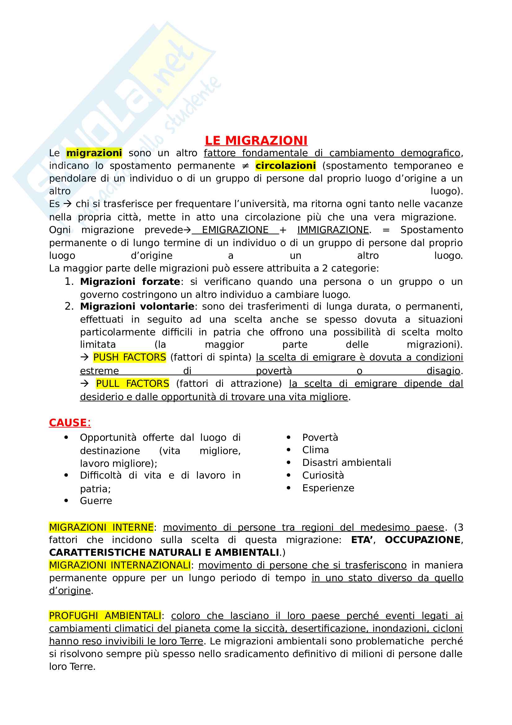 Un Approccio Visuale Geografia Umana