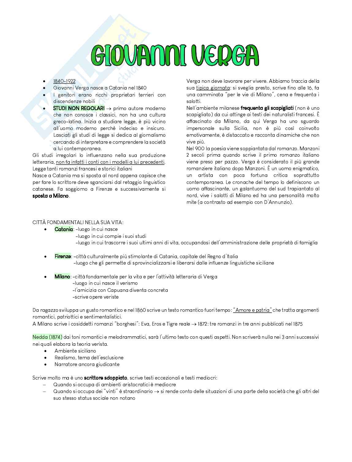 Verga schematico, mappe Pag. 1