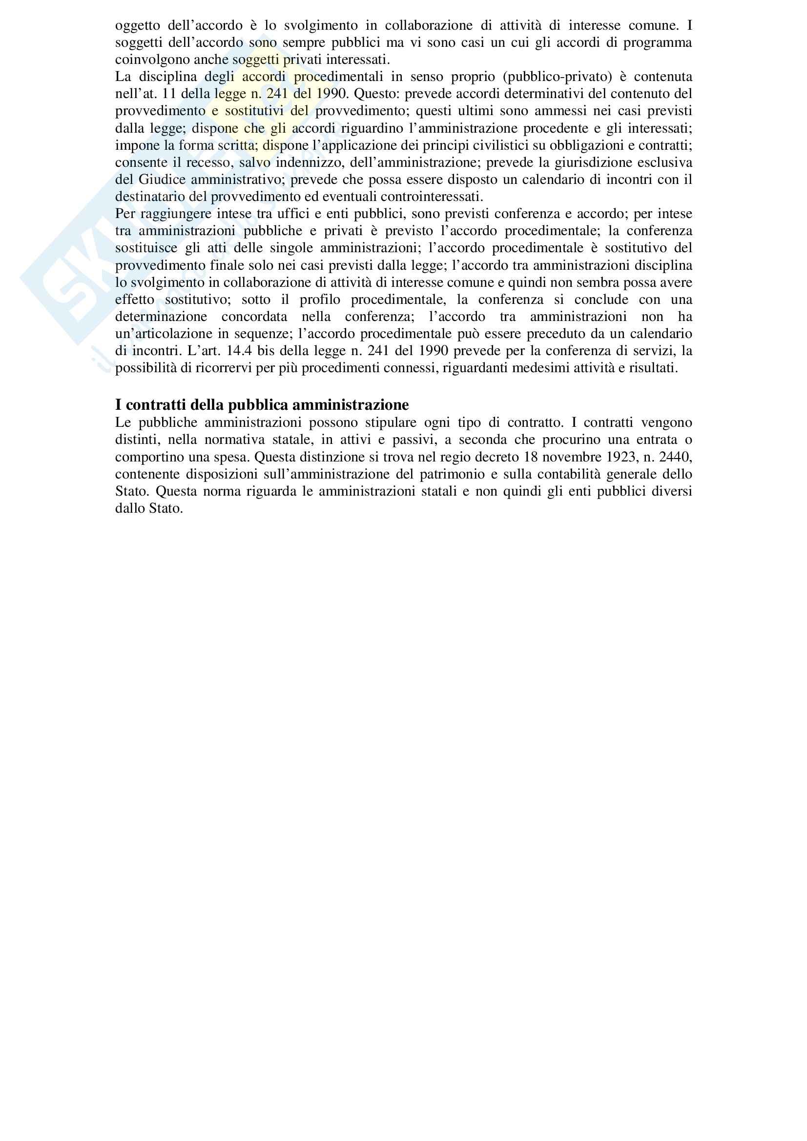 Nozioni Di Diritto Amministrativo Riassunto Pdf