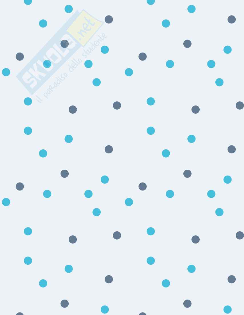 Schemi tecnologia dei materiali  Pag. 1