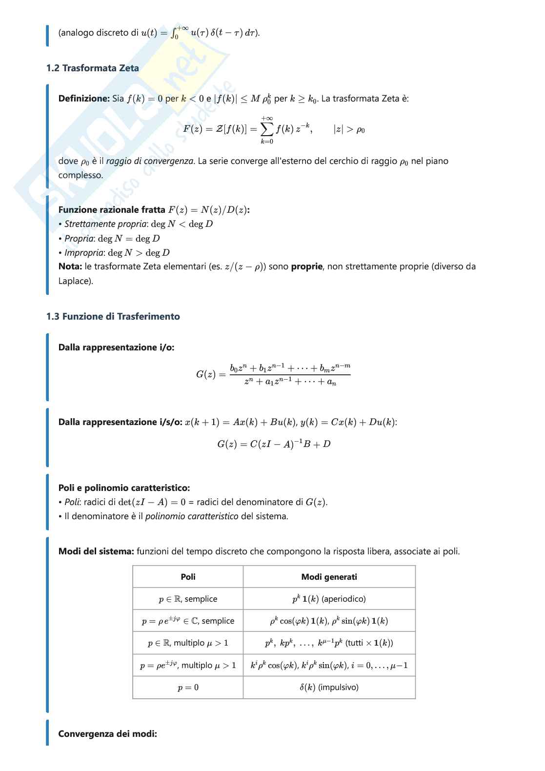 Sistemi LTI a tempo discreto Pag. 2