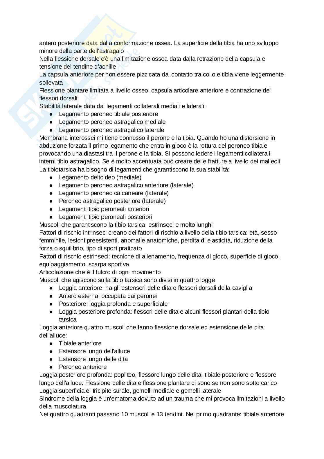 Appunti Chinesiologia Pag. 11