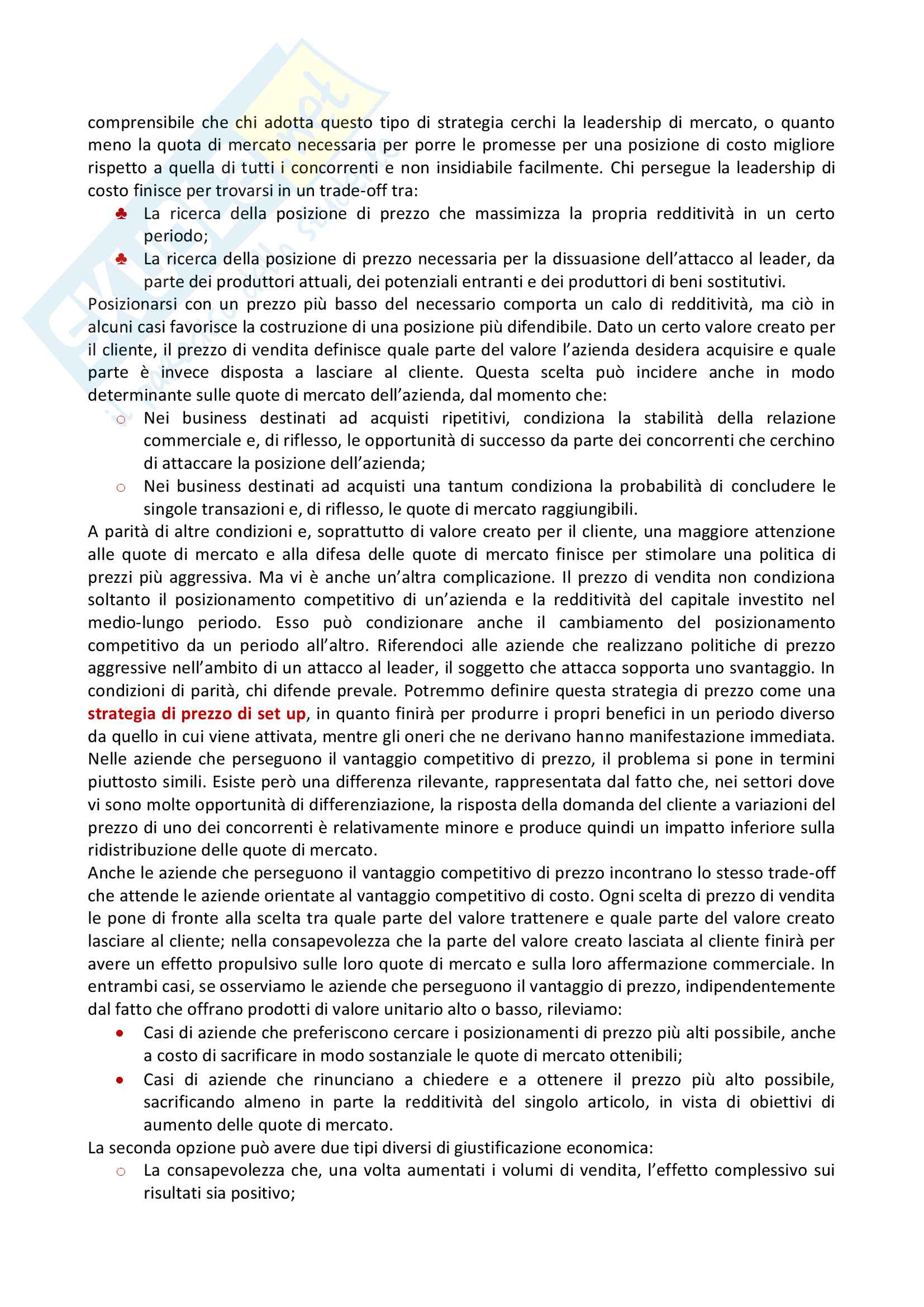 Riassunto Esame di Strategia Competitiva Pag. 26