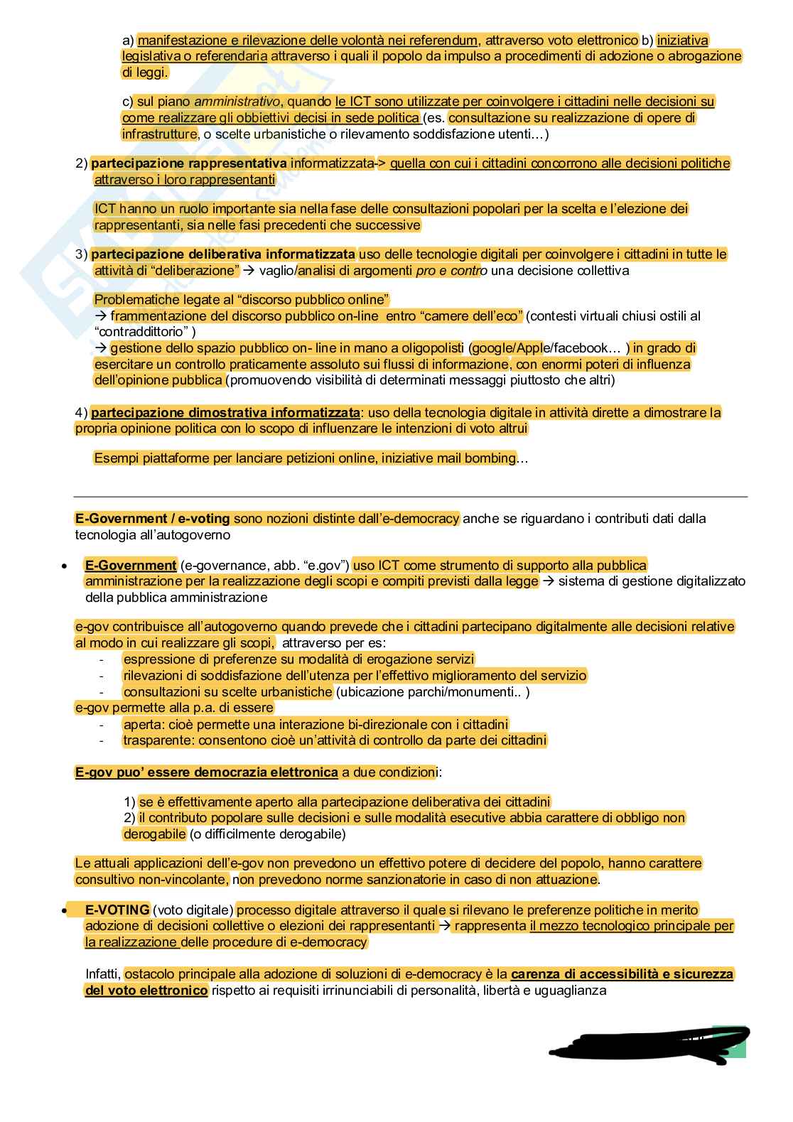 Sociologia del diritto ed elementi d’informatica giuridica Pag. 16