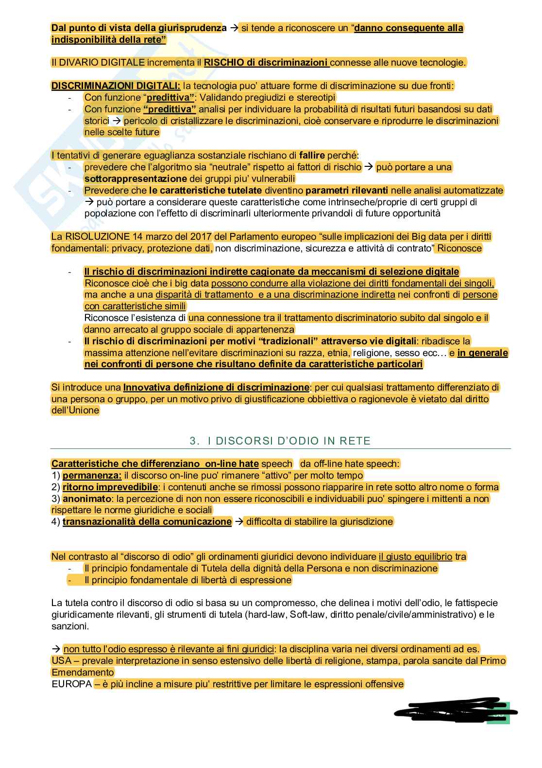 Sociologia del diritto ed elementi d’informatica giuridica Pag. 36