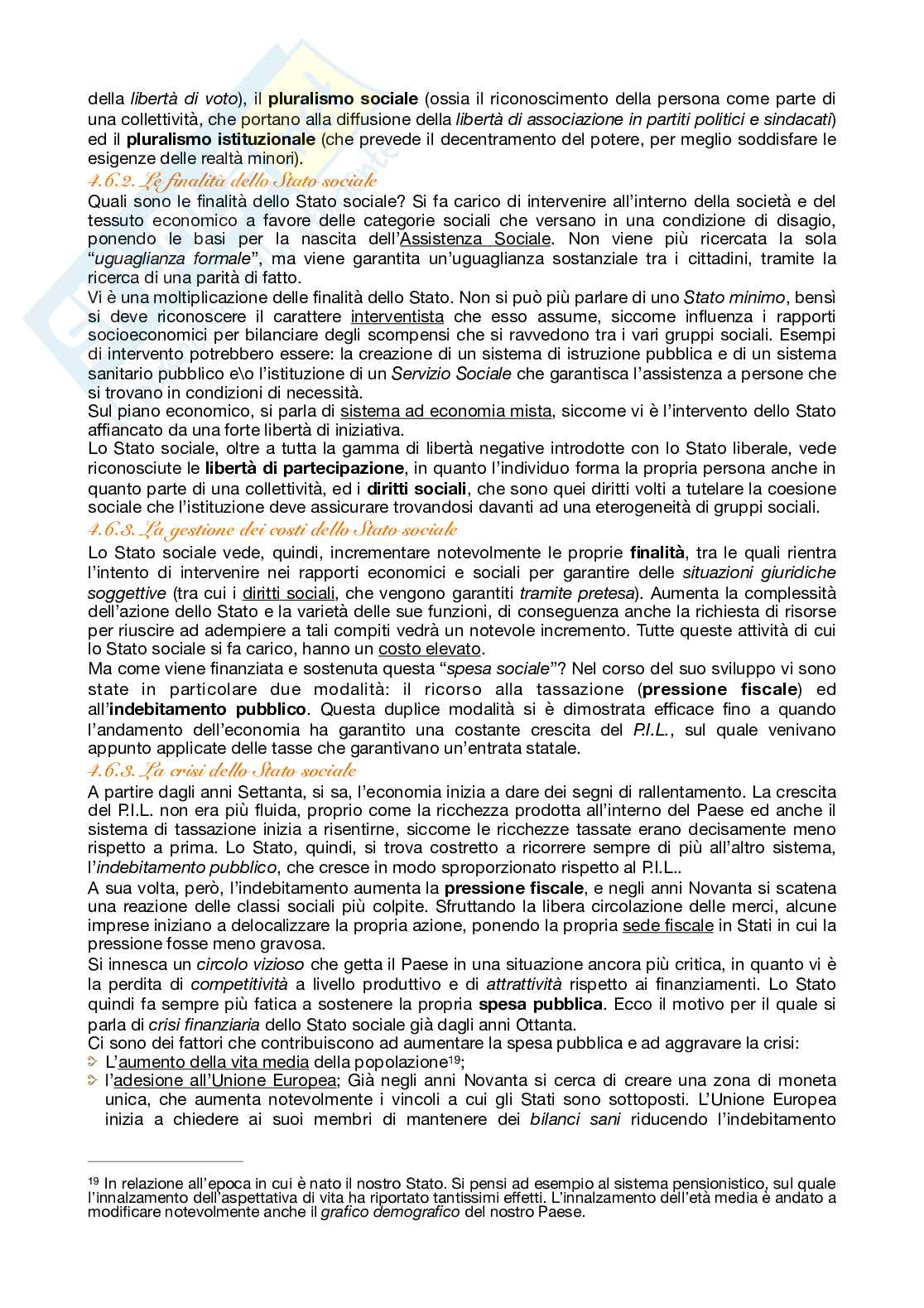 Riassunto esame Diritto pubblico per il welfare, Prof. Torretta Paola, libro consigliato Lineamenti di diritto pubblico per i servizi sociali e sanitari, Bin, Donati, Pitruzzella Pag. 21