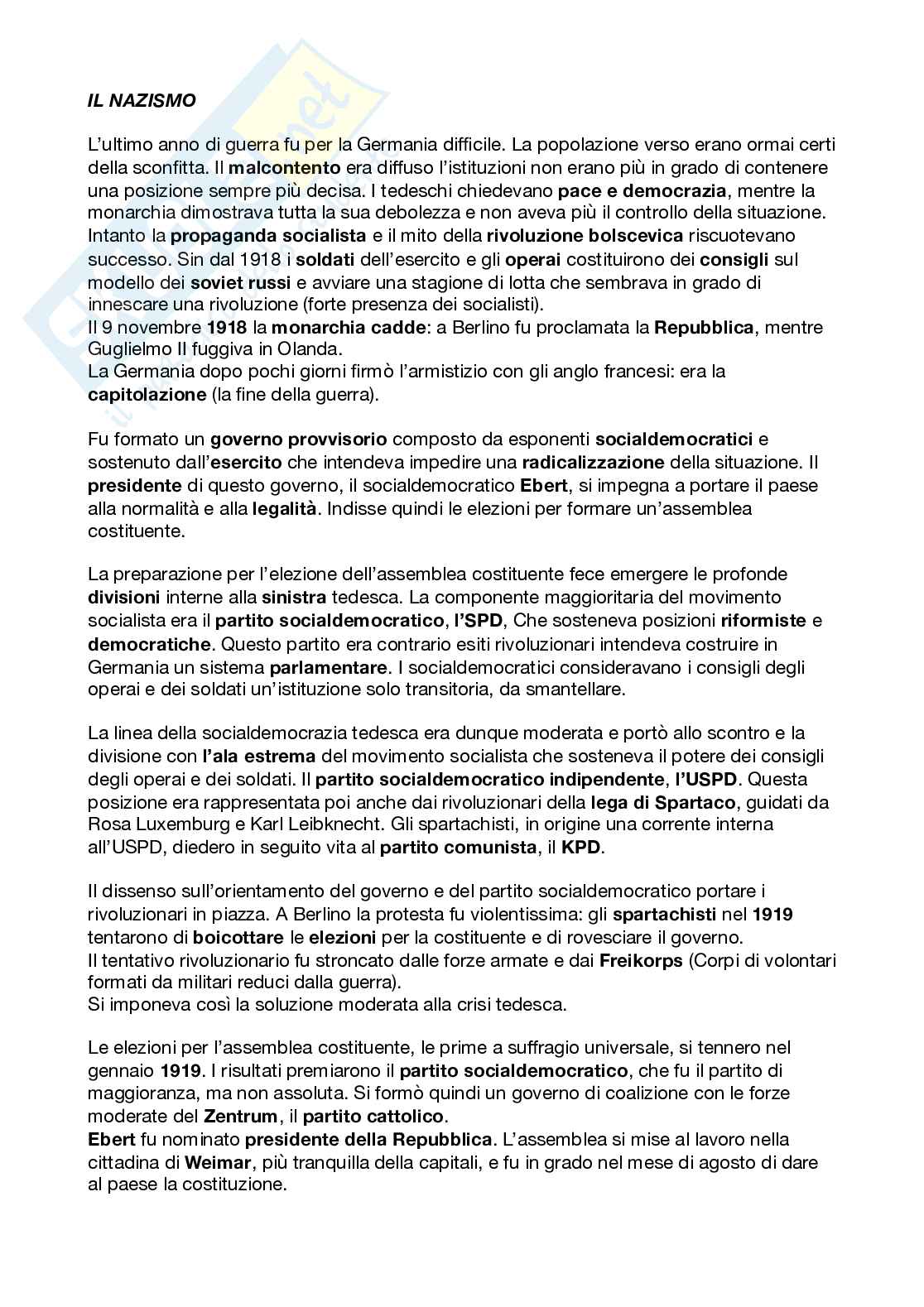 Nazismo Pag. 1