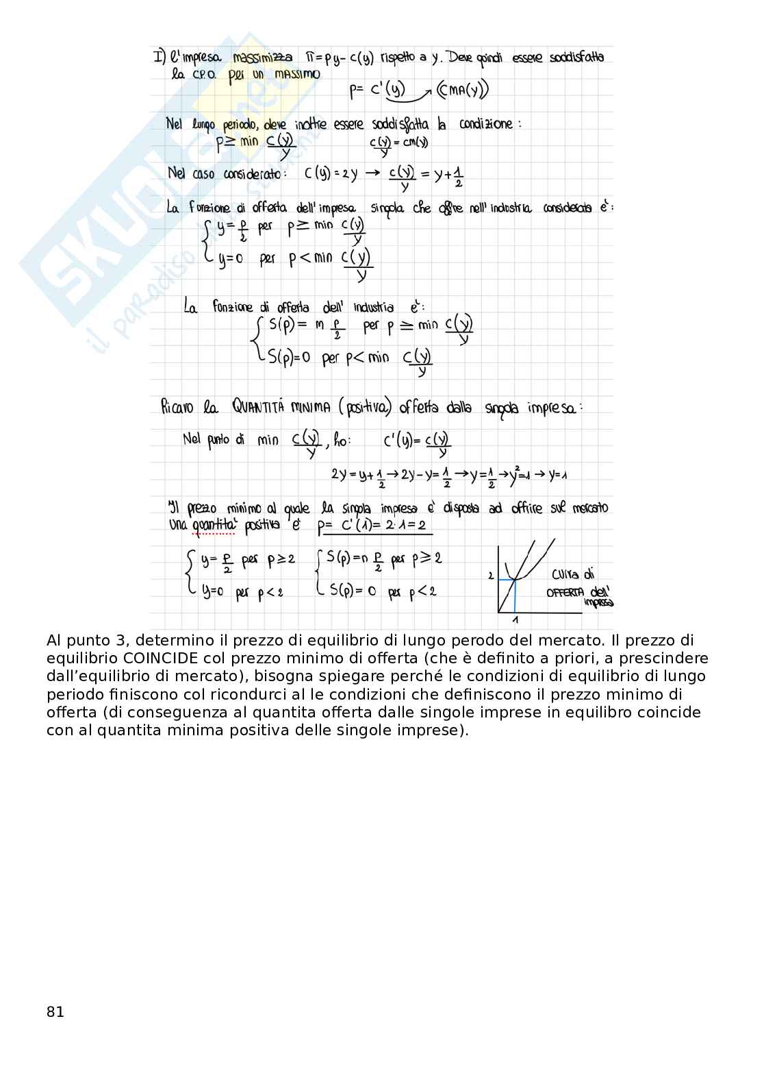 Riassunto esame Microeconomia, Prof. Busetto Francesca, libro consigliato Microeconomia, Varian  Pag. 81