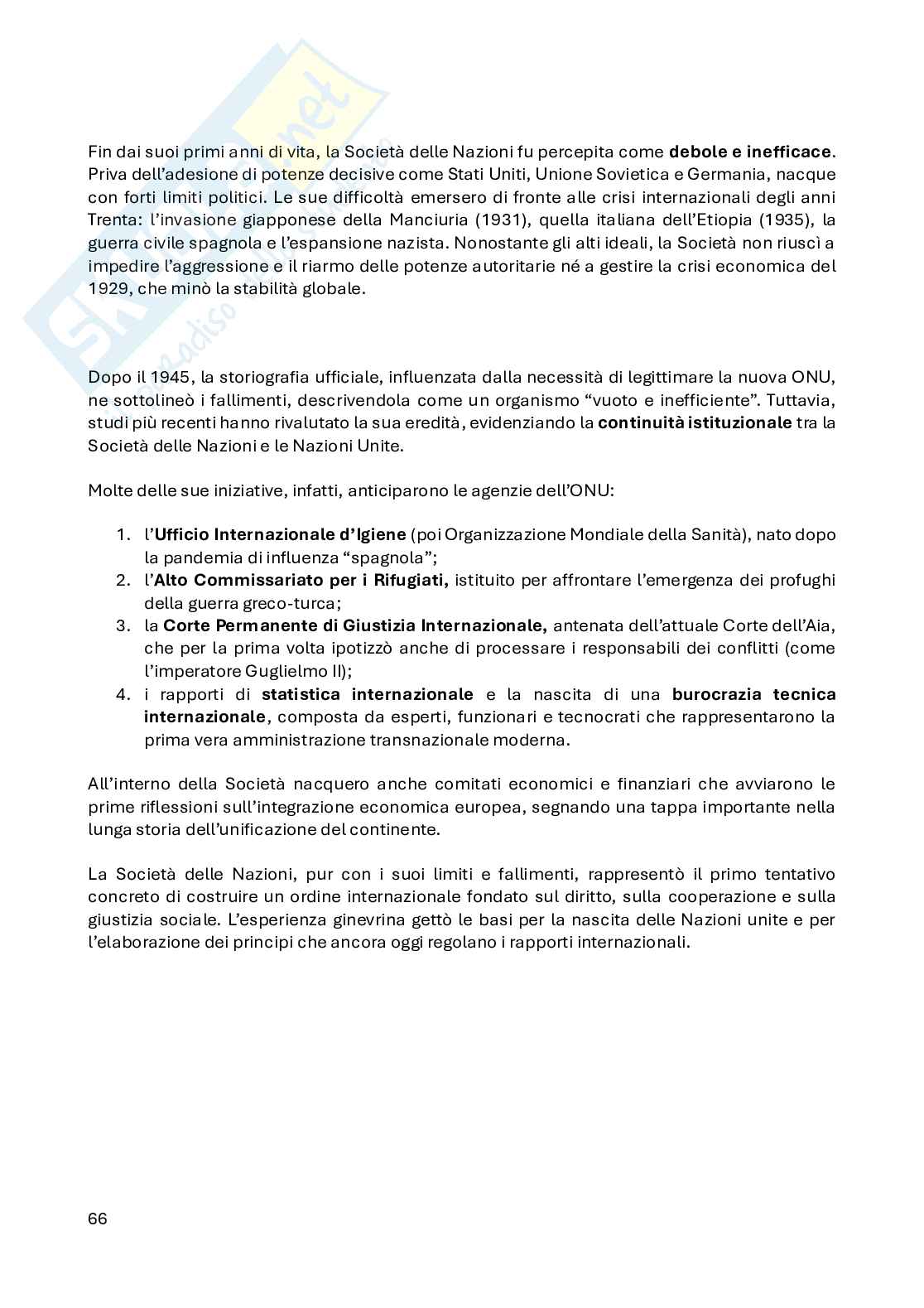 Storia contemporanea  Pag. 66