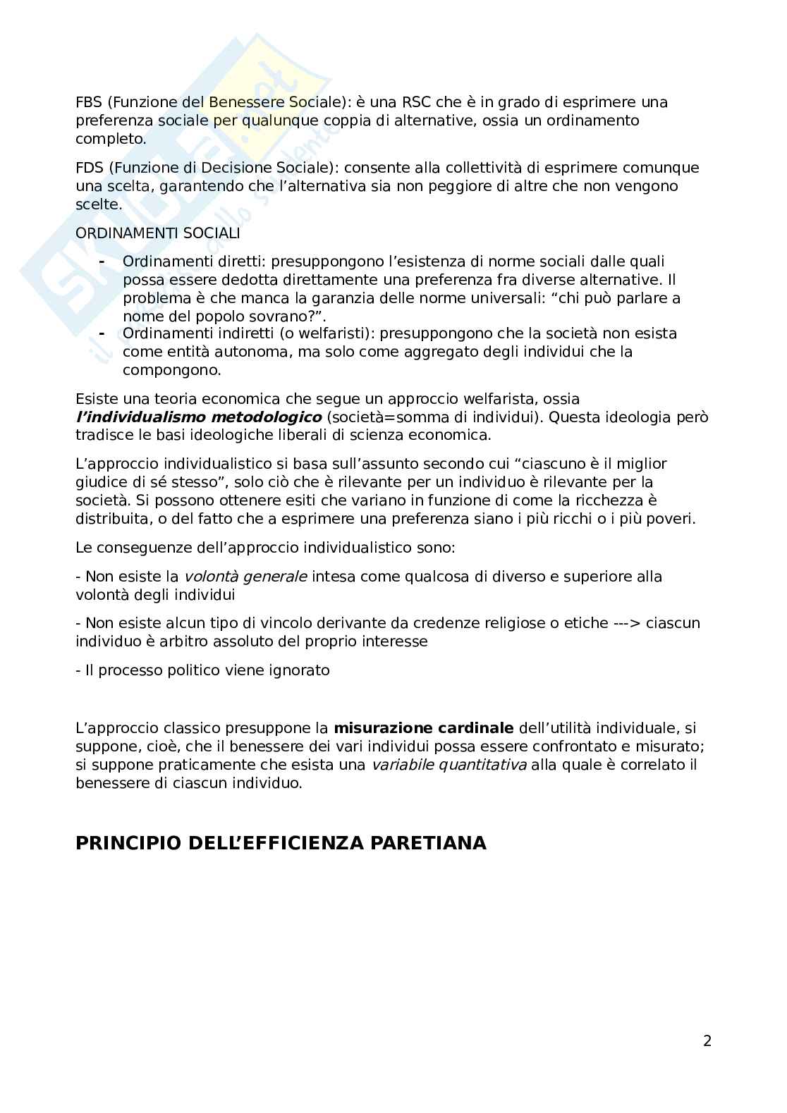 Politica economica e monetaria Pag. 2