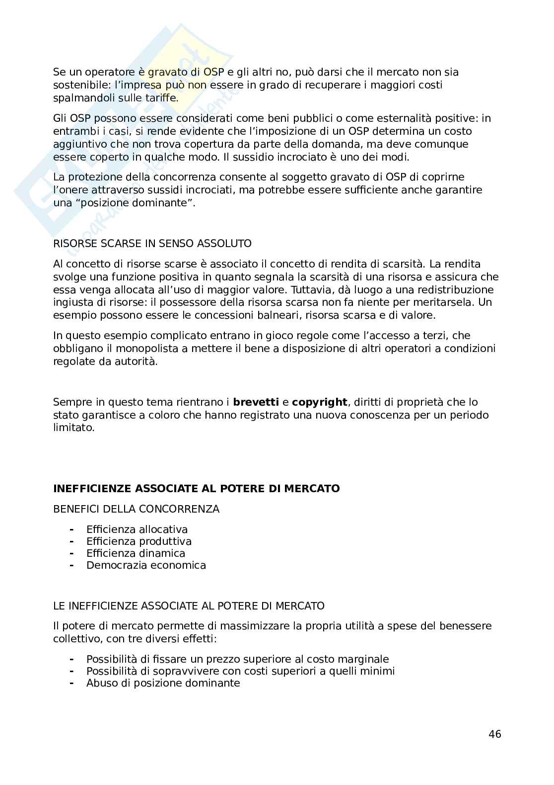 Politica economica e monetaria Pag. 46