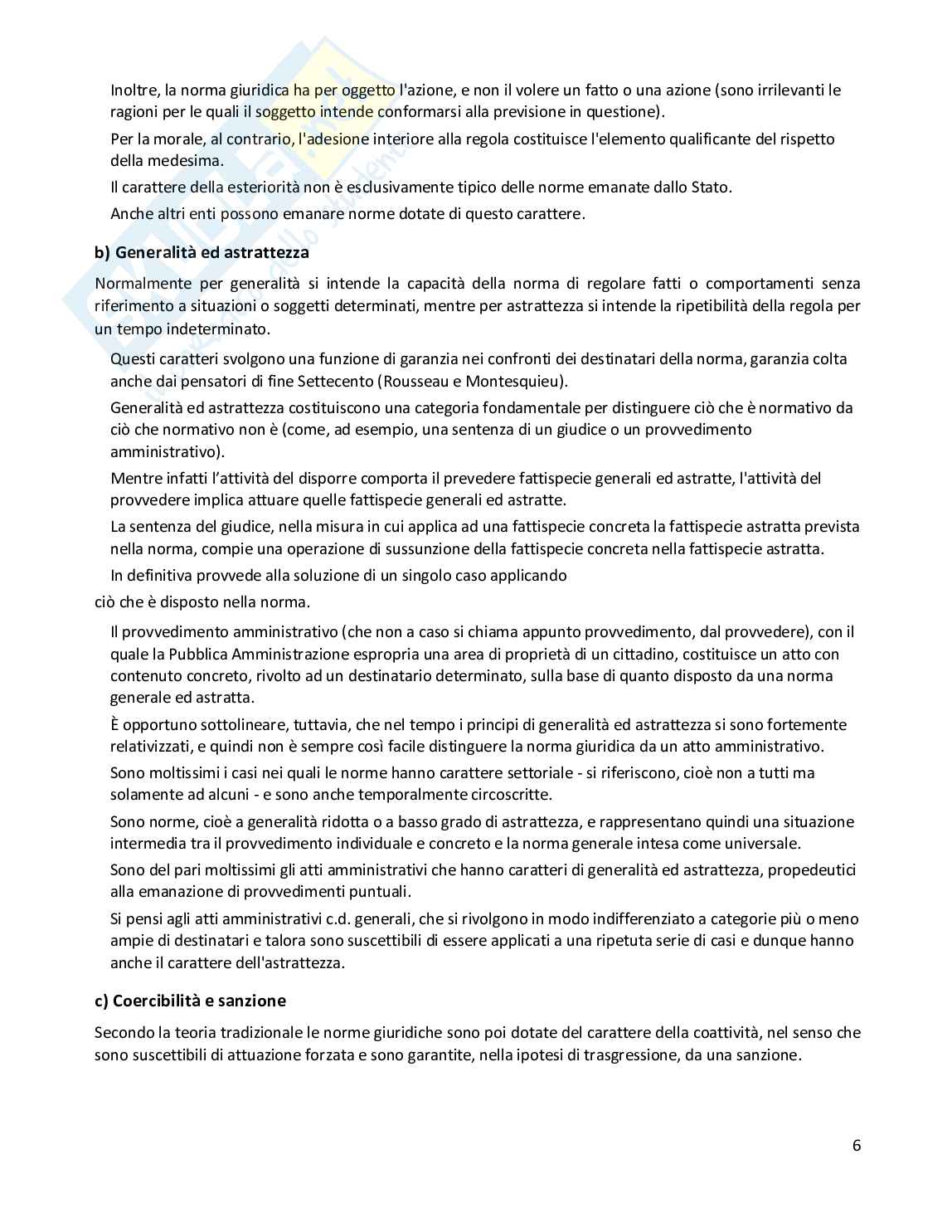 Riassunto esame Diritto costituzionale, Prof. Randazzo Barbara, libro consigliato Diritto costituzionale , Pisaneschi  Pag. 6